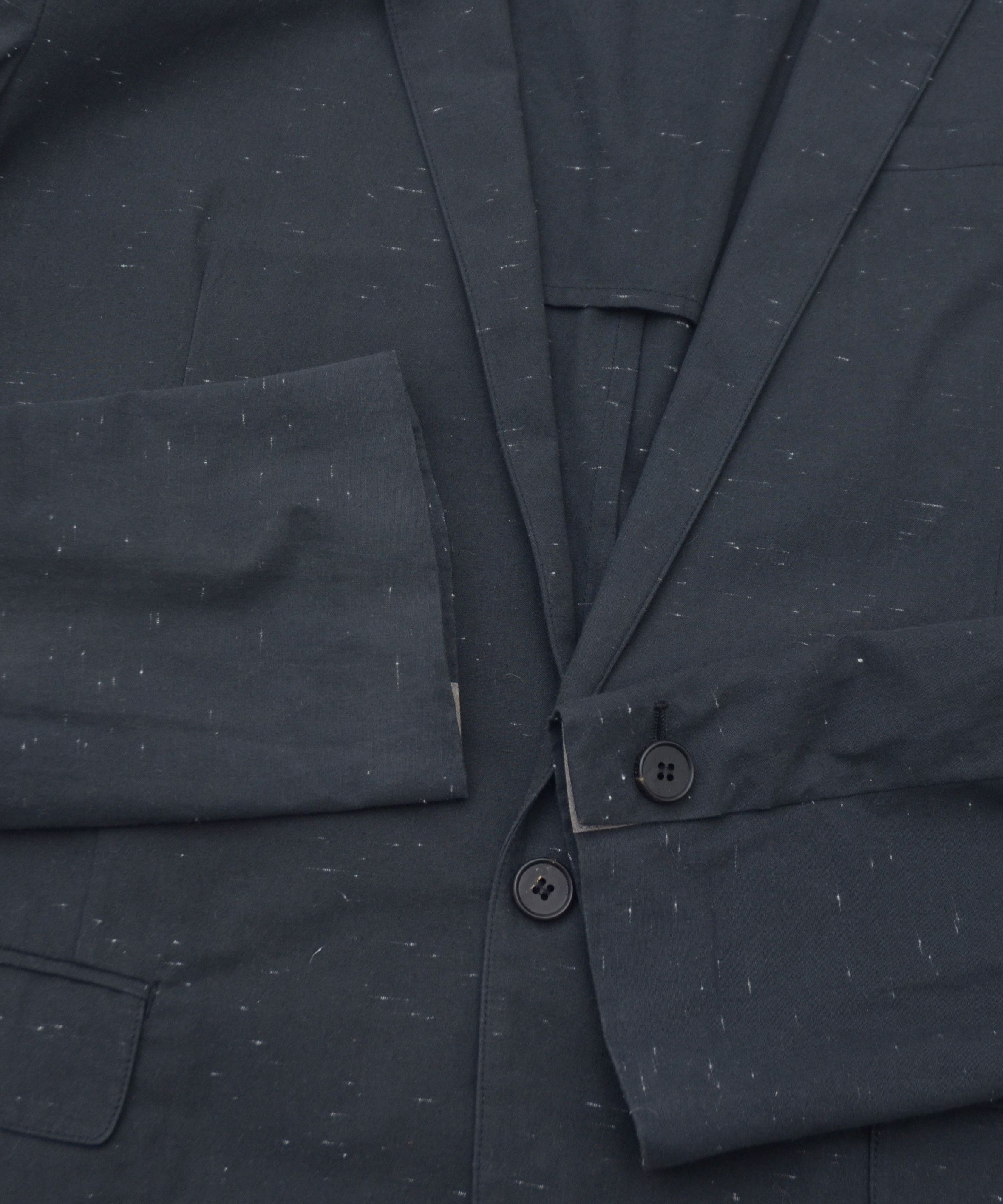 Allsaints Preston Blazer Allsaints Size 44 Cotton Italian One Button Size 44R - 6 Thumbnail