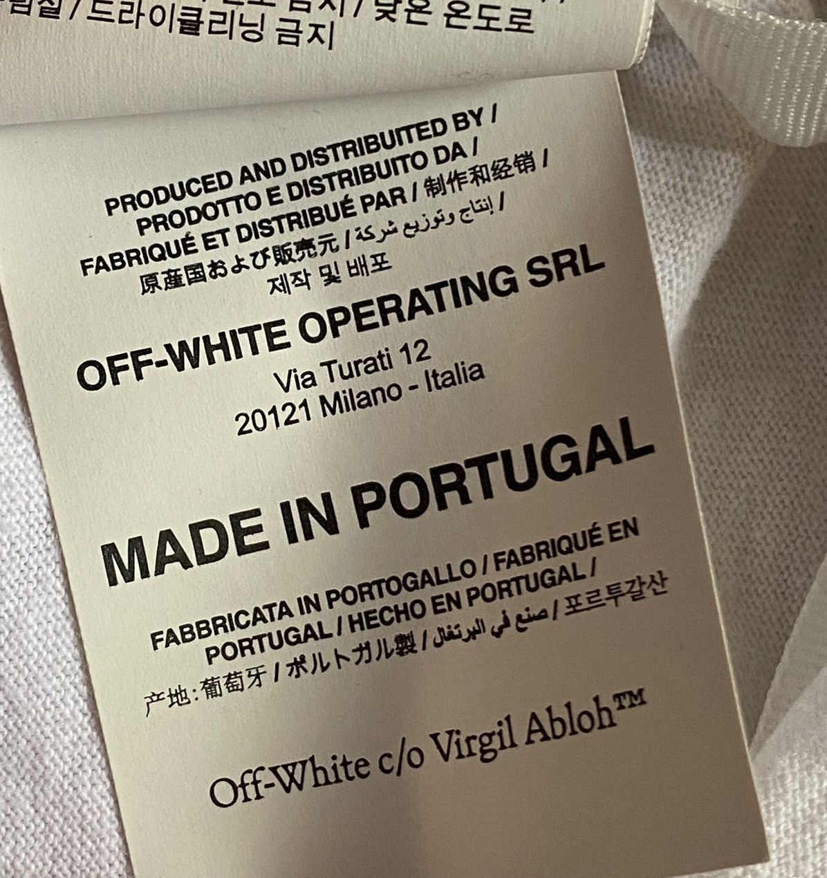 Off-White Off-White 90s Liquid T Shirt Size Medium Size US M / EU 48-50 / 2 - 8 Thumbnail