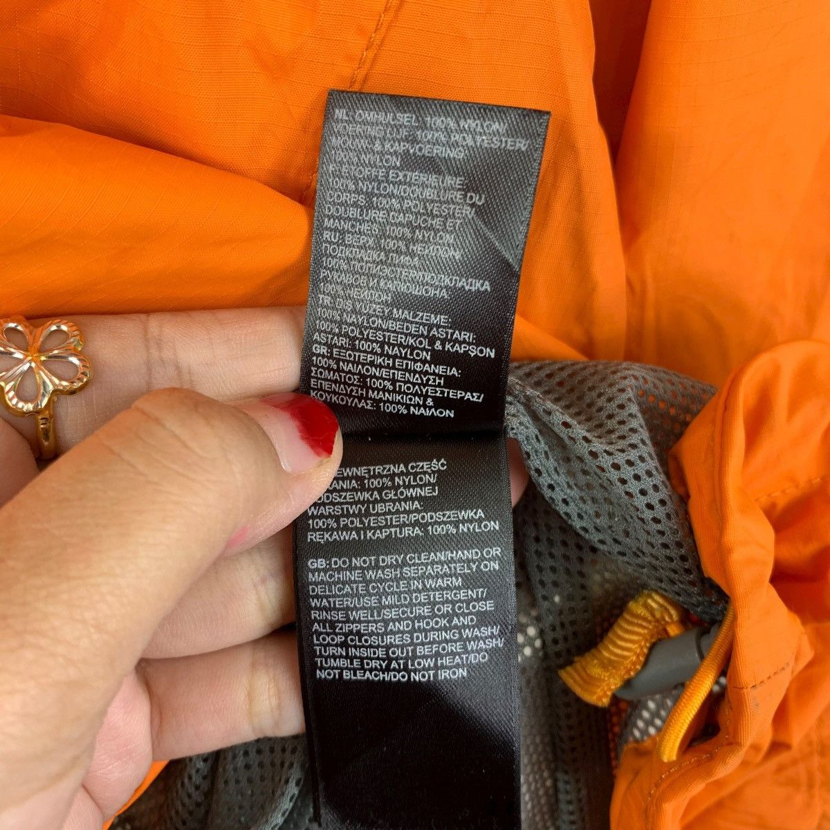 The North Face The North Face HyVent Orange Shell Jacket Size US M / EU 48-50 / 2 - 10 Thumbnail