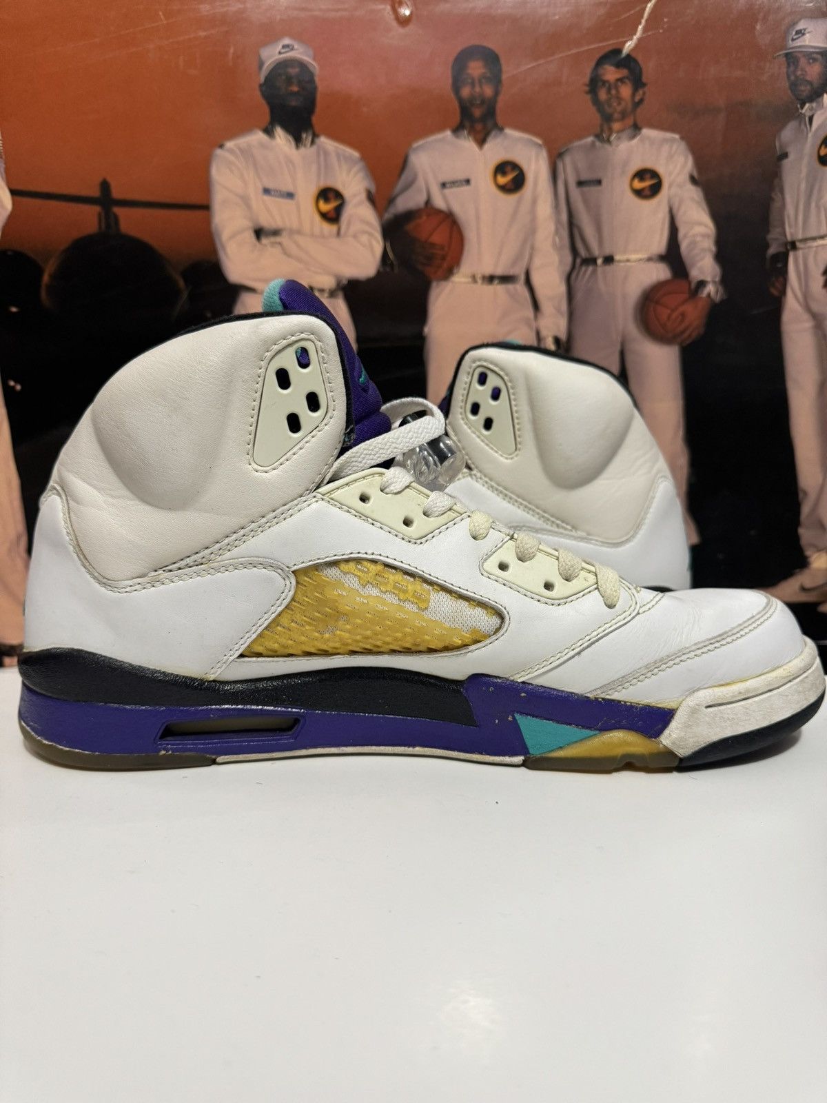 Jordan Brand Air Jordan 5 Retro LS 2006 Grape Sz 11 Lifestyle 314259-131 Size US 11 / EU 44 - 5 Thumbnail