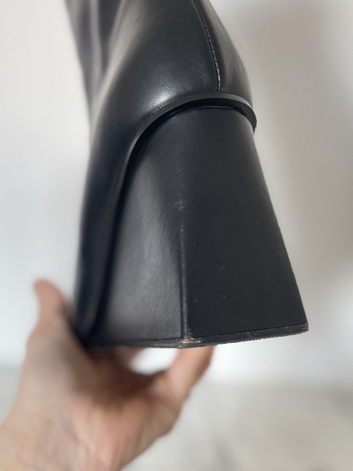 Other Souliers Martinez Leather Boots | Square Toe | Size 39 Size US 8.5 / IT 38.5 - 11 Thumbnail