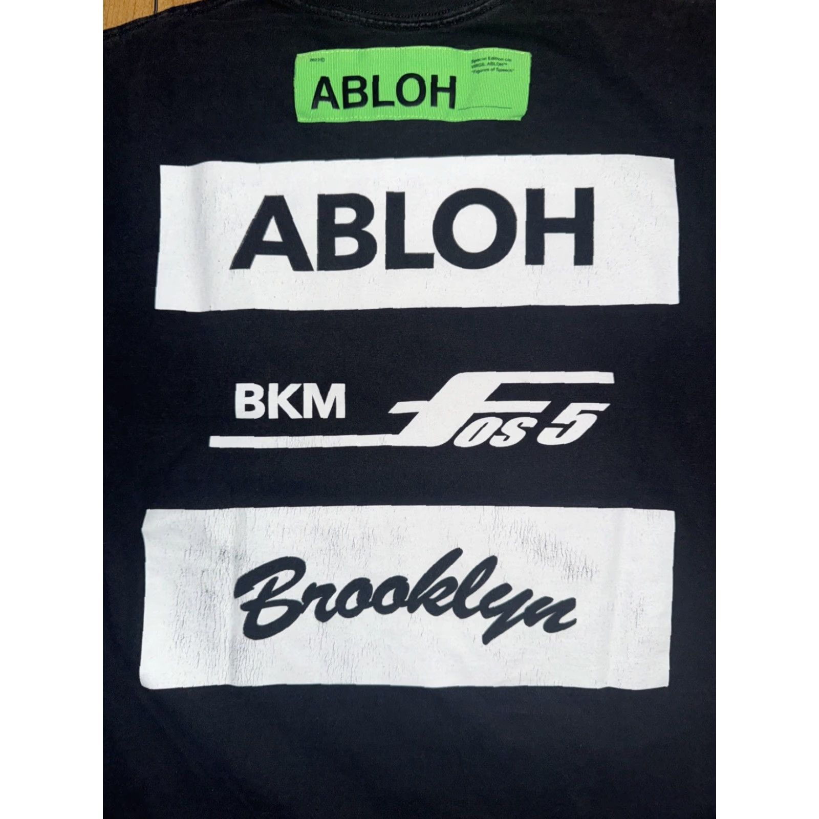 Vintage Virgil Abloh x Brooklyn Museum “Figures of Speech” T-Shirt Black 20x26 Mens L Graphic Print Short Sleeve Crew Neck Vintage No Size US L / EU 52-54 / 3 - 5 Thumbnail