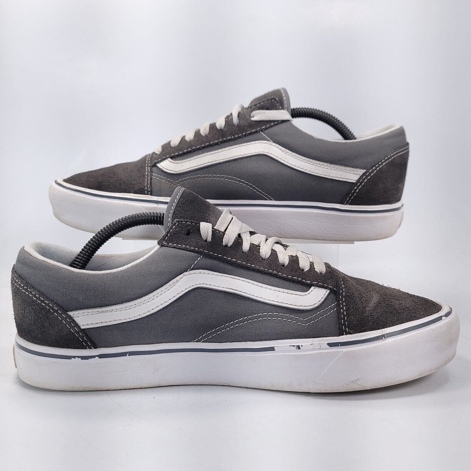 Vans Vans Off The Wall Old Skool Shoe Mens Size 10 500383 Gray Size US 10 / EU 43 - 6 Thumbnail