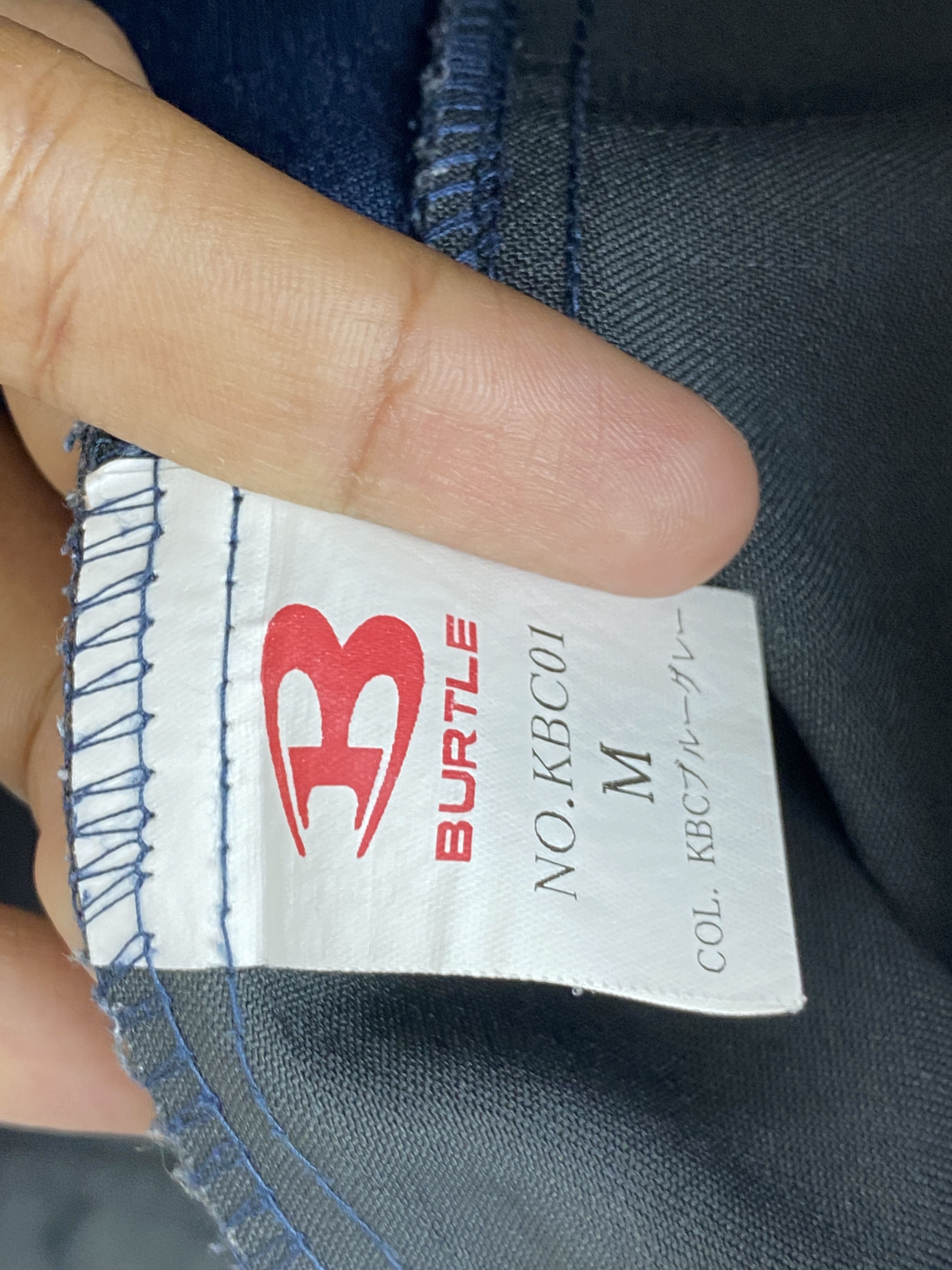 Japanese Brand Vintage Japanese Brand Burtle Denim Worker Jacket J1770 Size US L / EU 52-54 / 3 - 11 Thumbnail