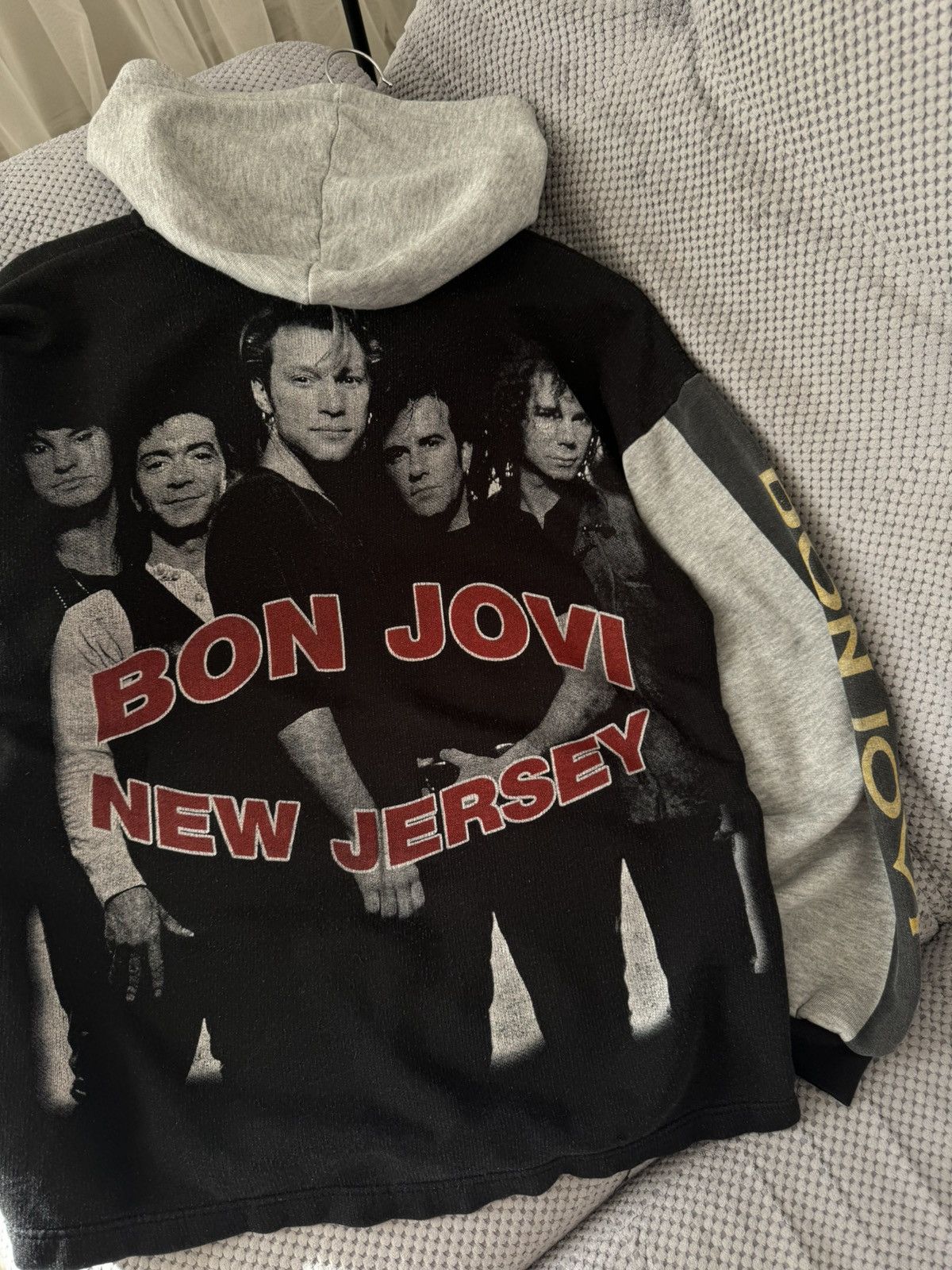 Bon Jovi Bon Jovi New Jersey Vintage 1990 Hoodie Size US M / EU 48-50 / 2 - 3 Thumbnail
