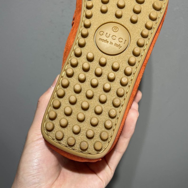 Gucci Gucci Stylish Red Flat Shoes - Size US 9.5 / EU 42-43 - 1 Thumbnail