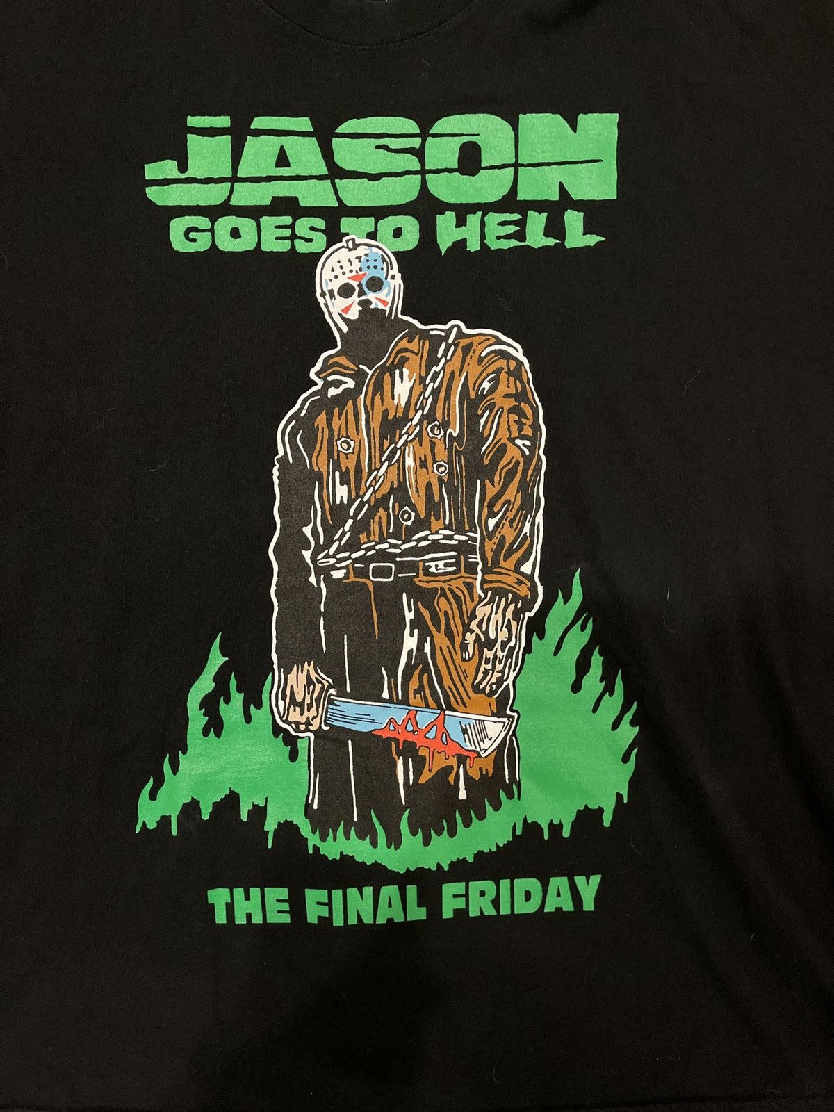 Warren Lotas Warren Lotas Jason Goes to Hell tee Size US XXL / EU 58 / 5 - 2 Thumbnail