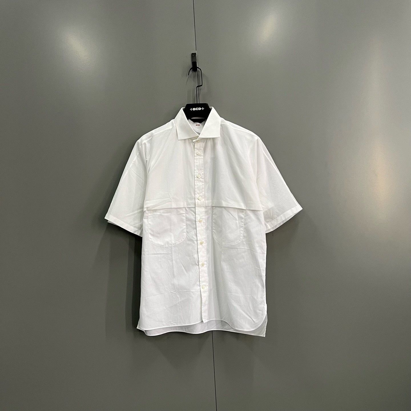 Ermenegildo Zegna Ermenegildo Zegna Patchwork White Shirt xxs Men Size US XXS / EU 40 - 1 Thumbnail