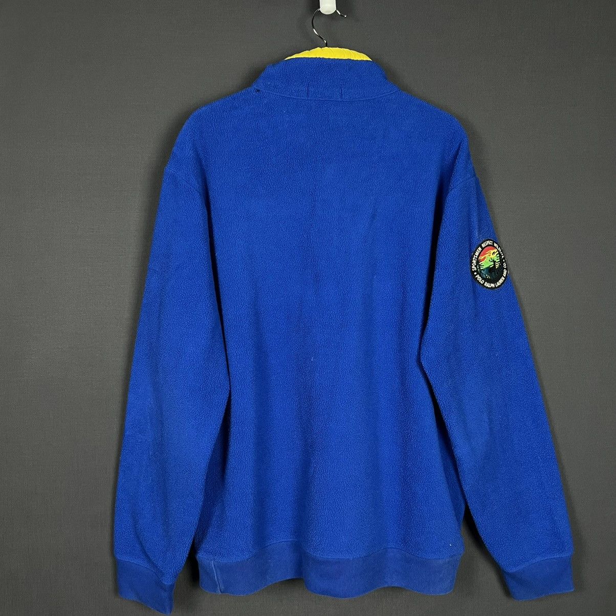Polo Ralph Lauren × Vintage Polo Ralph Lauren fleece Zip Respect Wildlife Sportsman Size US XL / EU 56 / 4 - 8 Thumbnail