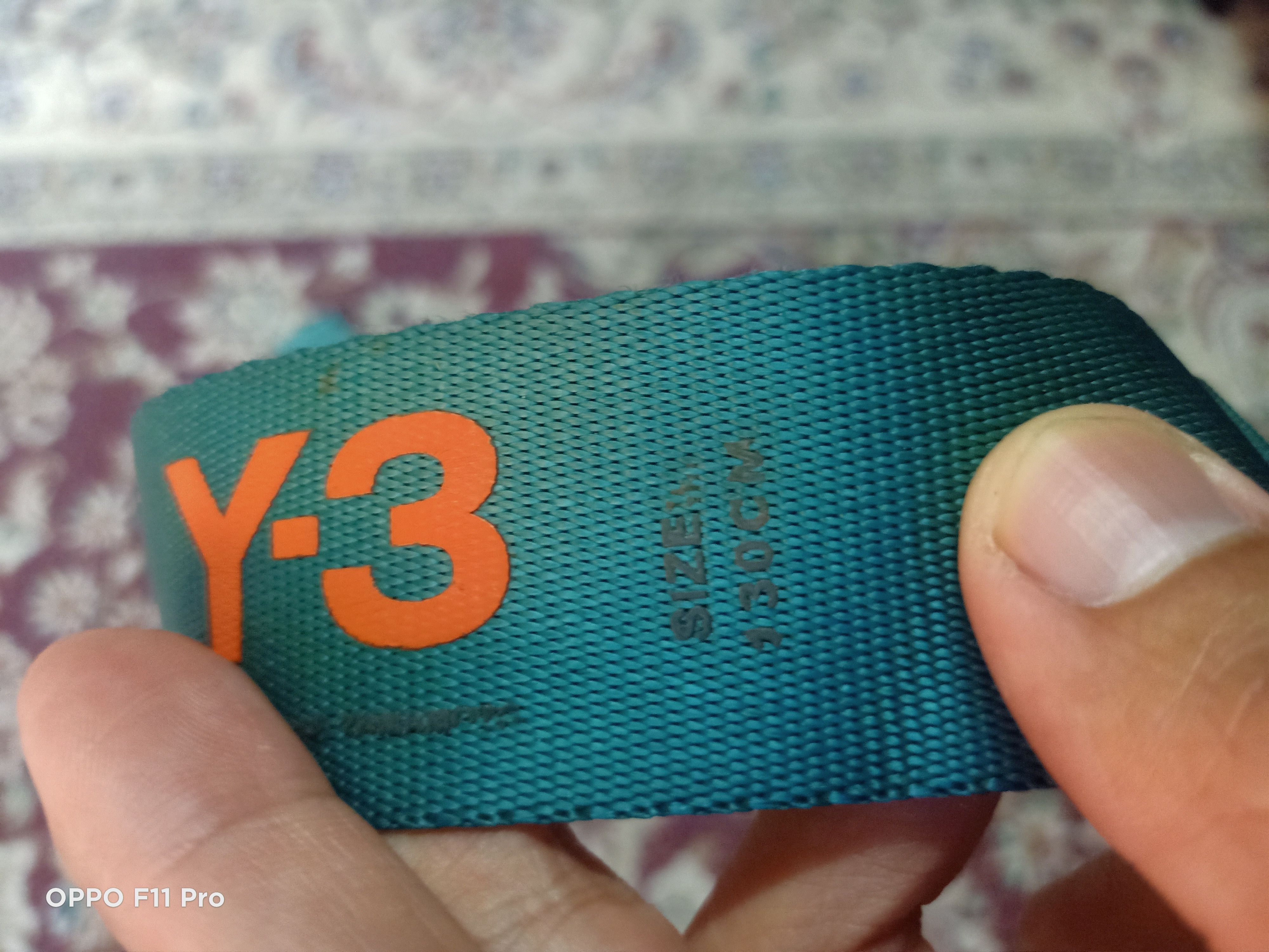 Adidas Yohji Yamamoto Y3 street style Logo Belt Size ONE SIZE - 5 Thumbnail