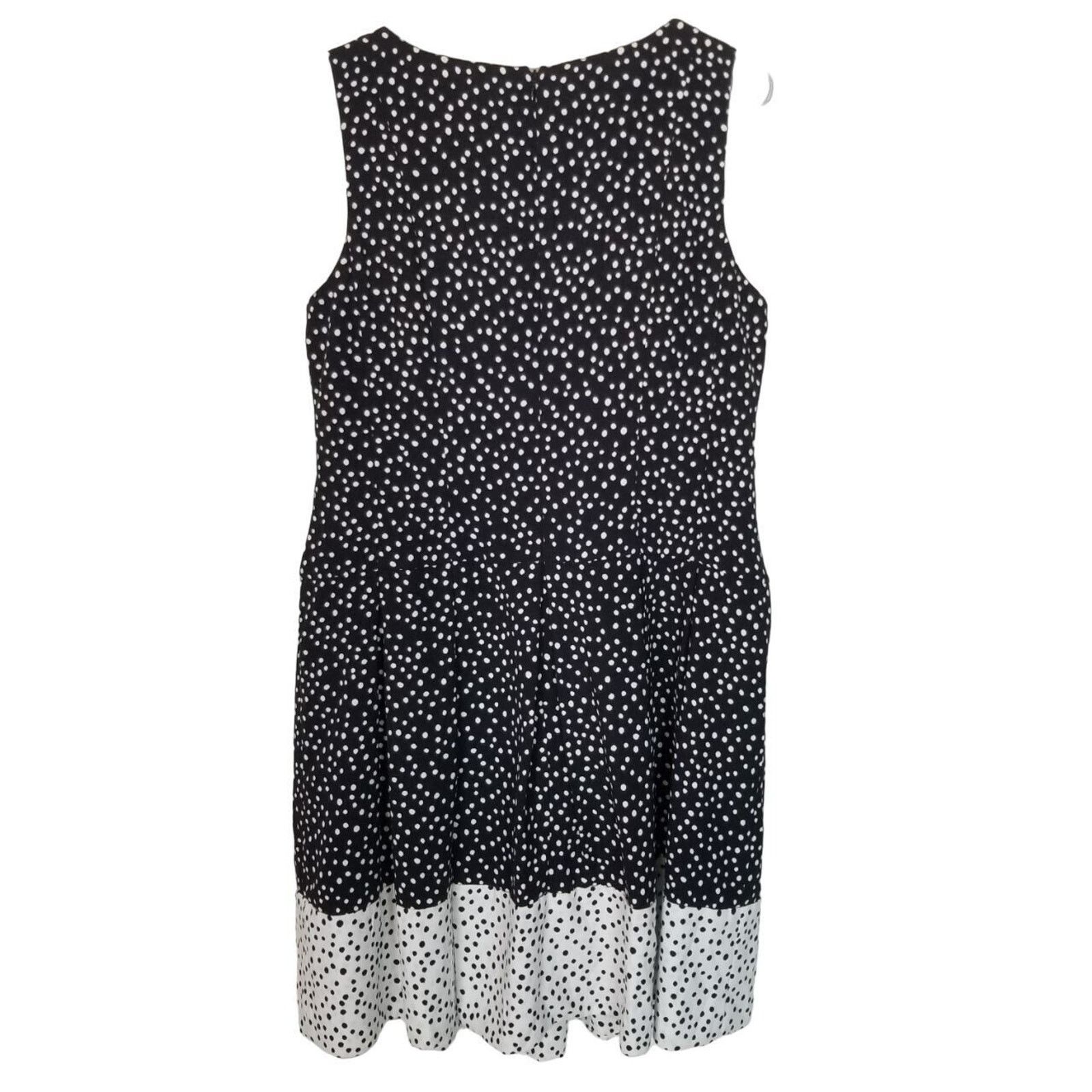 Lauren Ralph Lauren Lauren Ralph Lauren Classic Polka Dot Fit & Flare Dress 14 Size XL / US 12-14 / IT 48-50 - 7 Thumbnail
