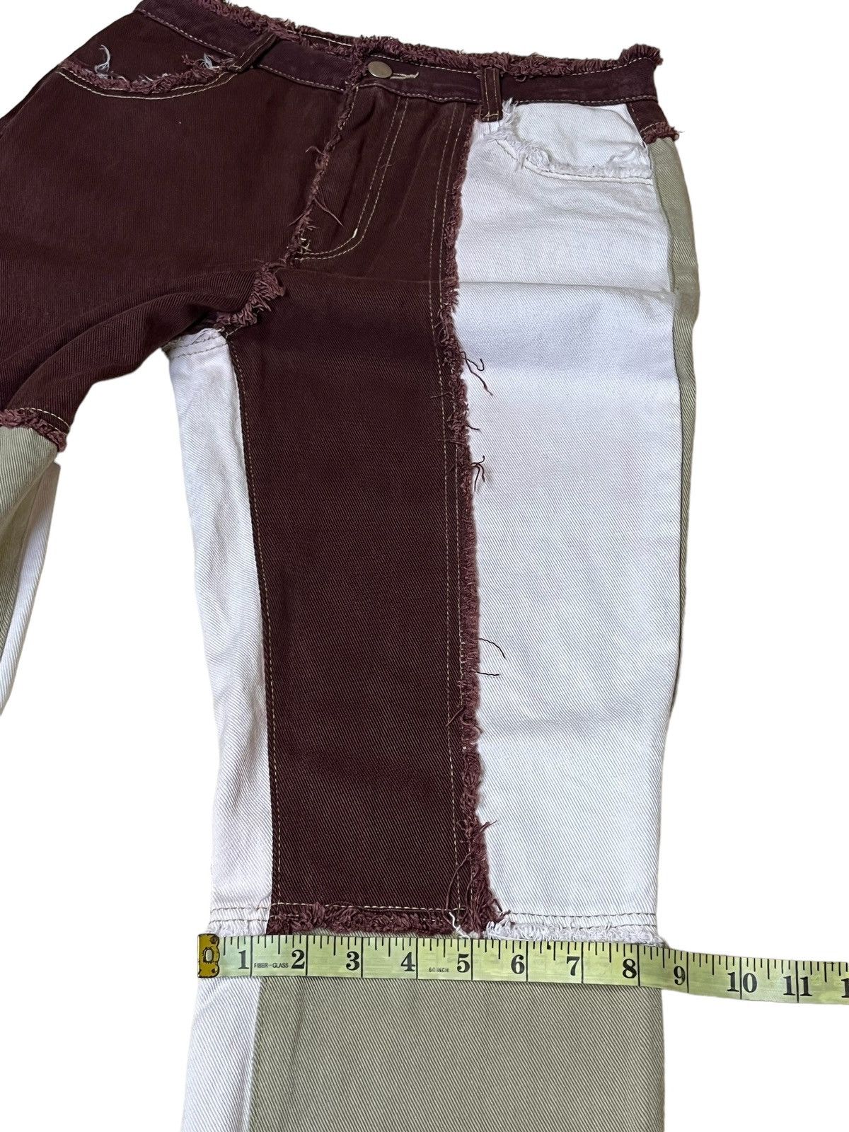 Japanese Brand JAPANESE BRAND SHEIN WOMEN PATCHWORK DISTRESSED PANT Size 29" - 17 Thumbnail