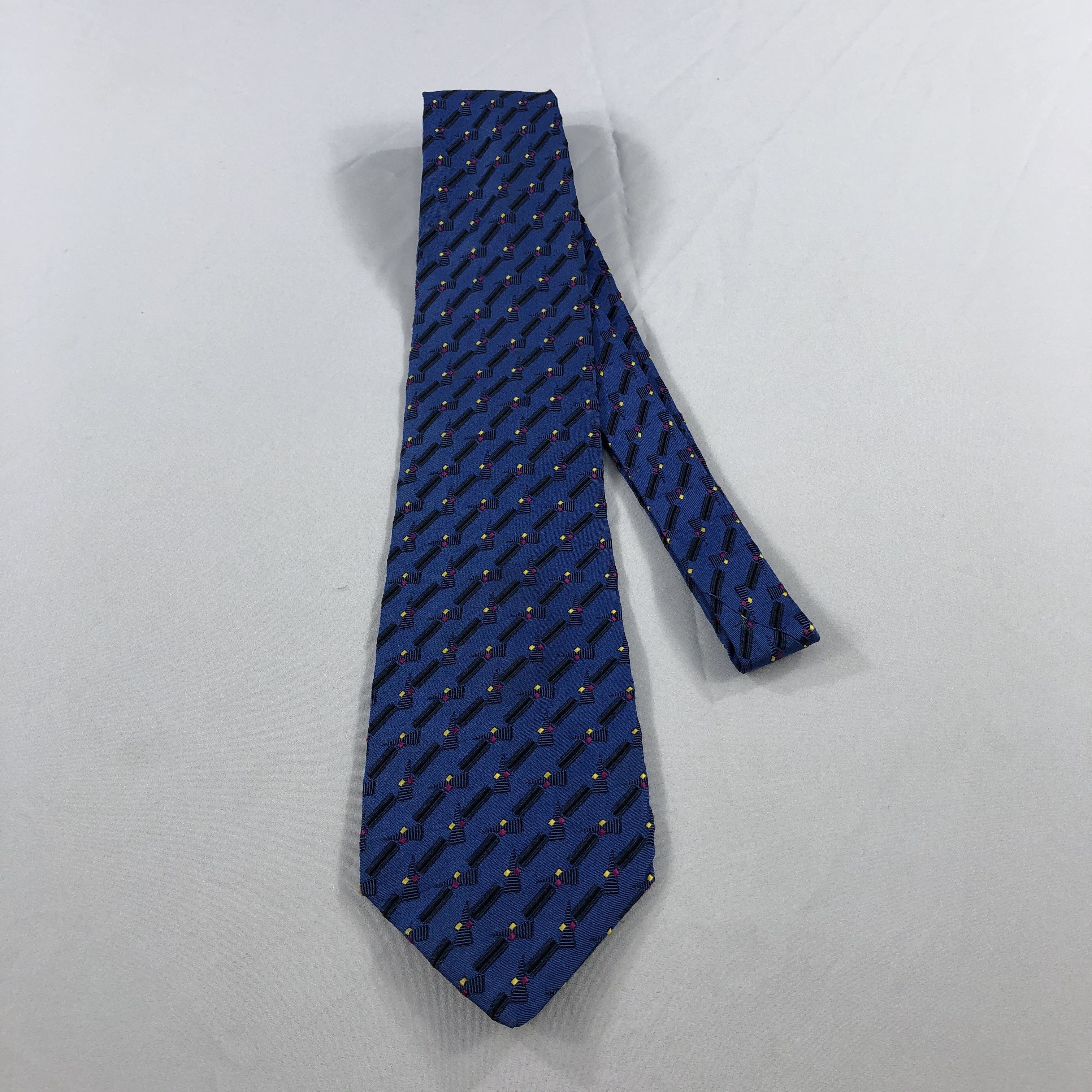 Sonia Rykiel × Vintage Rykiel Homme Silk Neck Ties T101 Size ONE SIZE - 1 Thumbnail