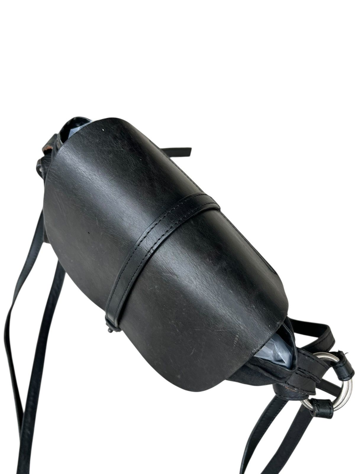 Leather × Yohji Yamamoto 2004 Yohji Yamamoto Y’s Leather Bag Size ONE SIZE - 18 Thumbnail