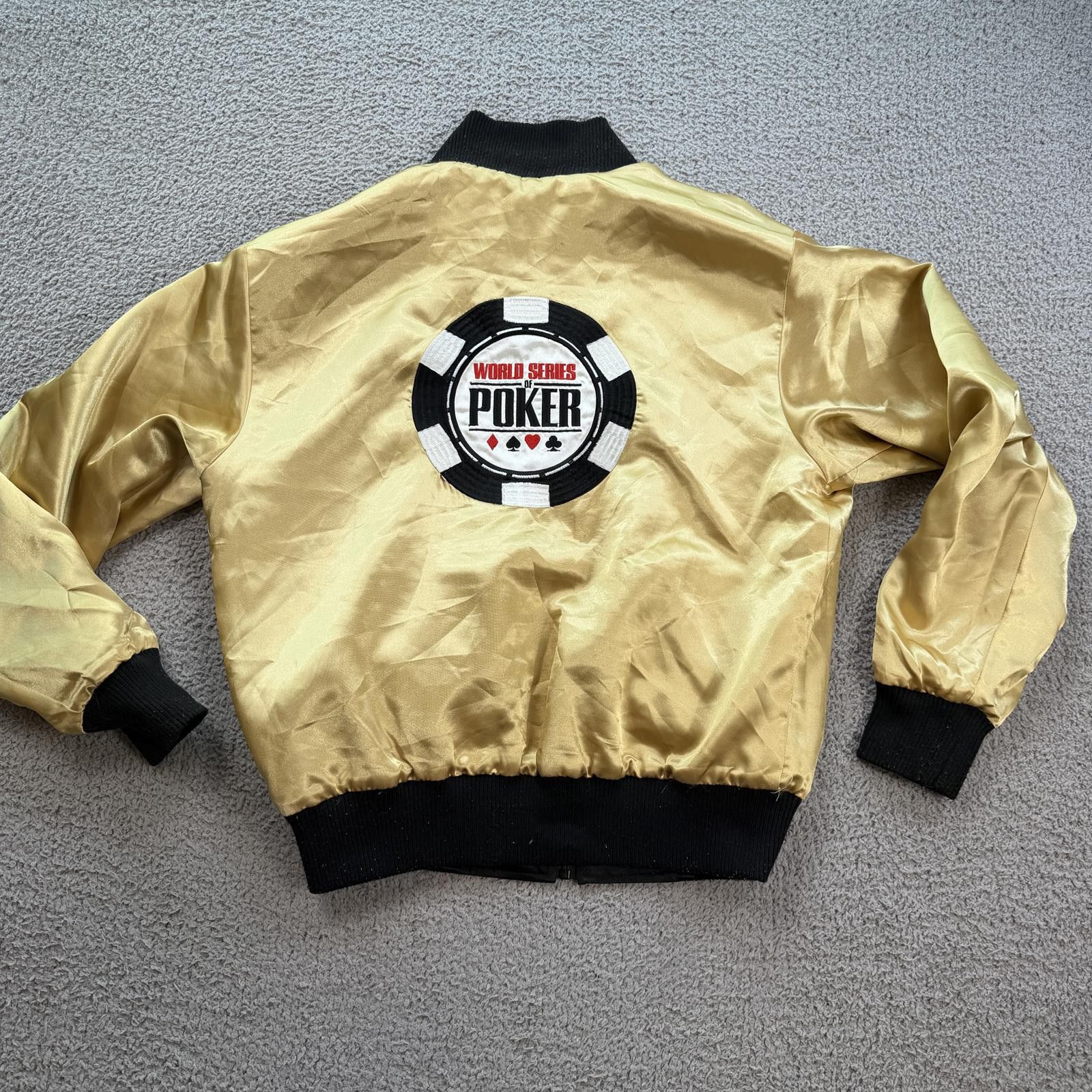 Other World Series Of Poker WSOP Reversible Satin Bomber Jacket Size US S / EU 44-46 / 1 - 3 Thumbnail