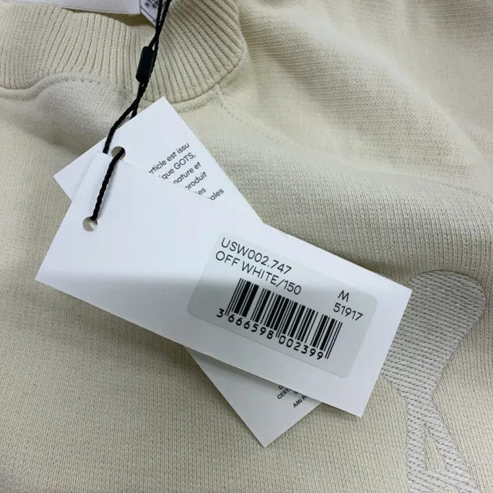 AMI AMIPARIS Casual Heart Logo Embroidered Sweatshirt -2507 Size US M / EU 48-50 / 2 - 4 Thumbnail