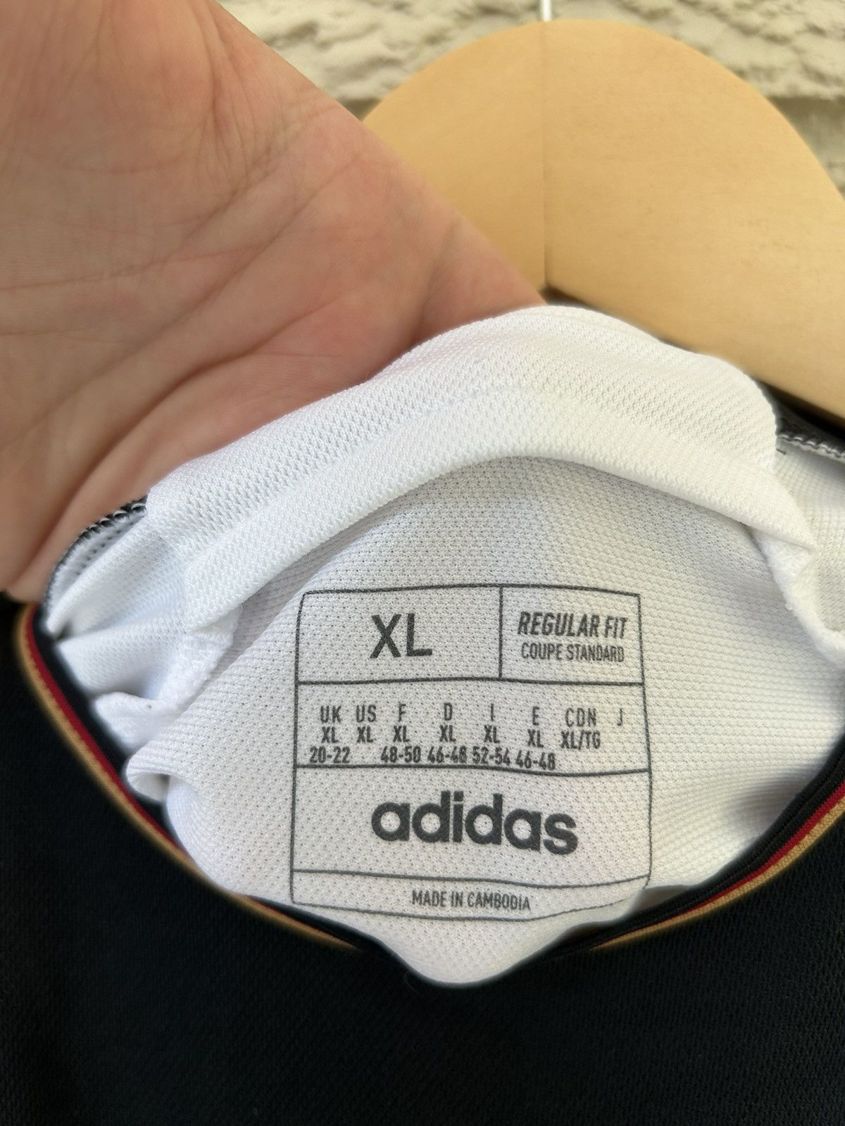 Adidas Adidas Germany Deutschland 2022 National Team Home Jersey Size US L / EU 52-54 / 3 - 6 Thumbnail