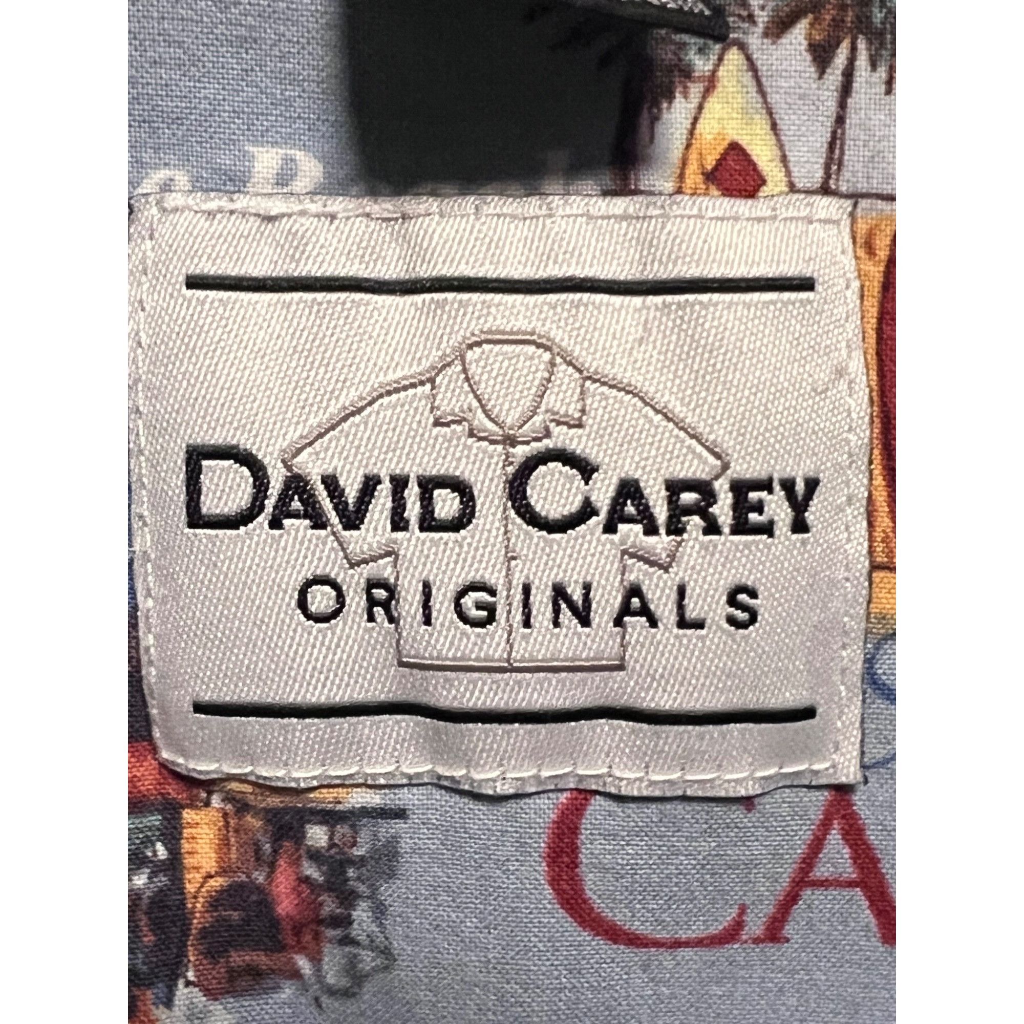 Vintage David Carey Mens Vintage Retro Hawaiian California Button Up Size US M / EU 48-50 / 2 - 7 Thumbnail