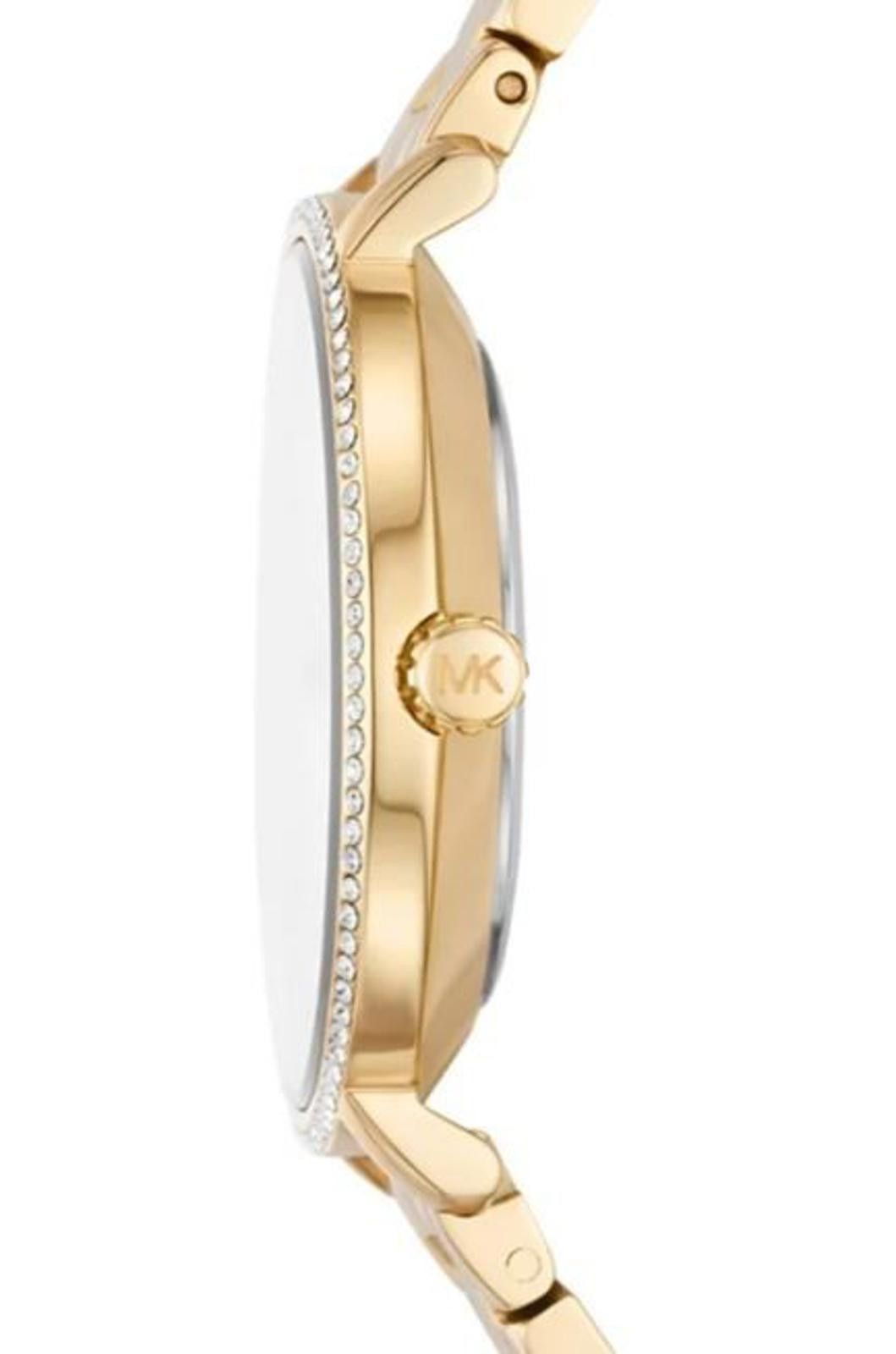 Michael Kors Michael Kors Women Watch Quartz Mother of Pearl Dial Gold ST Size ONE SIZE - 3 Thumbnail