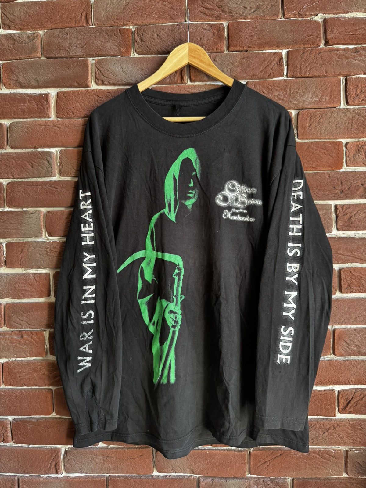 Band Tees Vintage 1999 Children Of Bodom Hatebreeder Metal Band Shirt Size US L / EU 52-54 / 3 - 1 Thumbnail