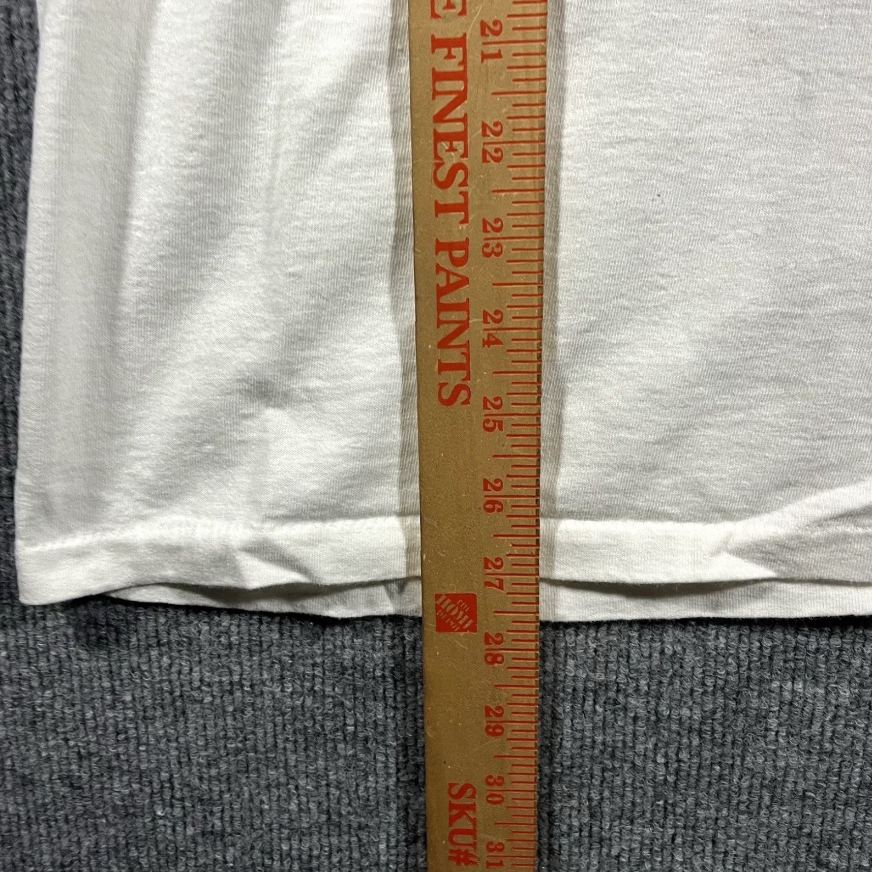 Delta VINTAGE 90s LA Imprints Saying Comedy Funny T-Shirt Delta Men M White Short Sleeve Regular Size Medium Parody Size US M / EU 48-50 / 2 - 7 Thumbnail