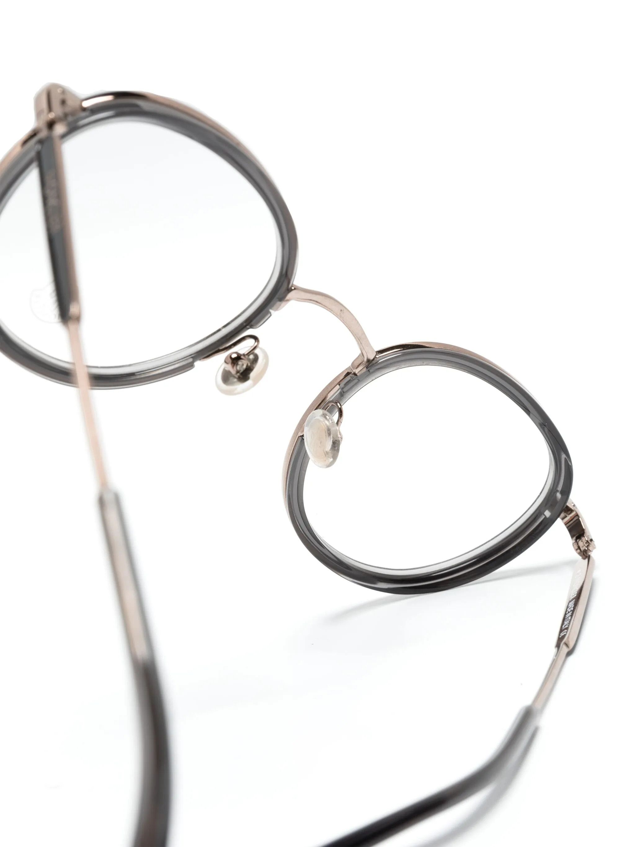 Moncler o1y0225 Size : OS / 49 mm Eyeglass Frame in Gold/Grey Size ONE SIZE - 3 Thumbnail