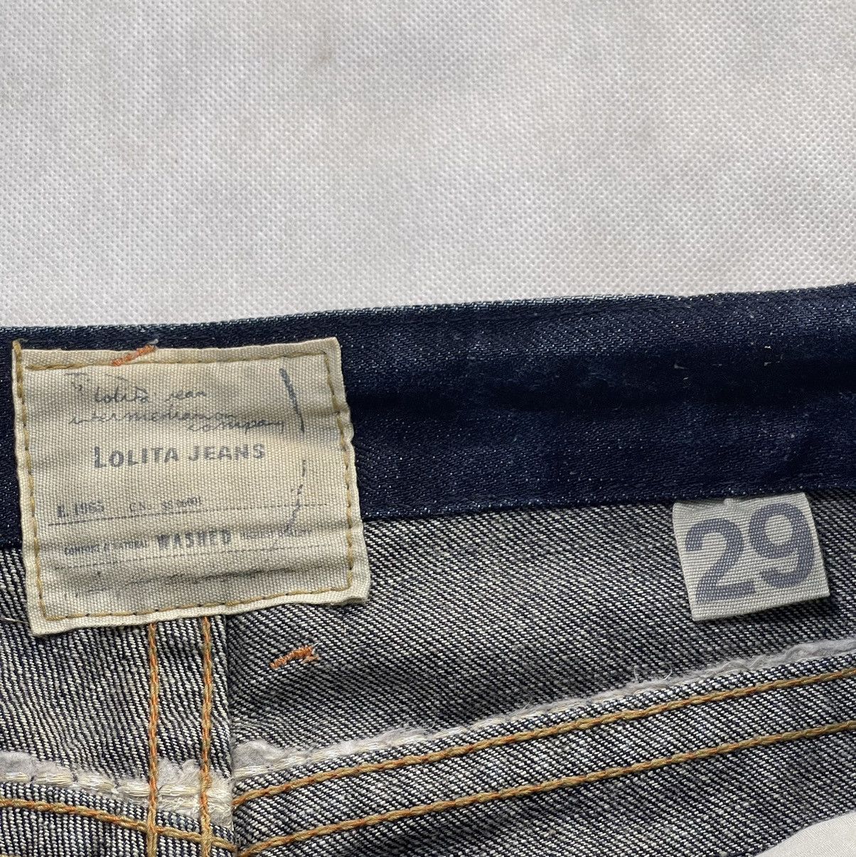 20471120 × If Six Was Nine × Japanese Brand Lolita Yoshitomo Nara Claw Mark Flare Denim Pant Size 32" / US 10 / IT 46 - 12 Thumbnail
