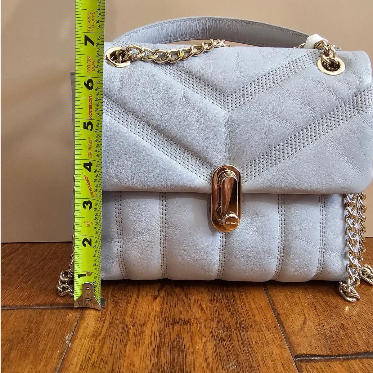 Ted Baker TED BAKER Leather AYALINA Quilted Puffer Small Shoulder Bag Size ONE SIZE - 8 Thumbnail