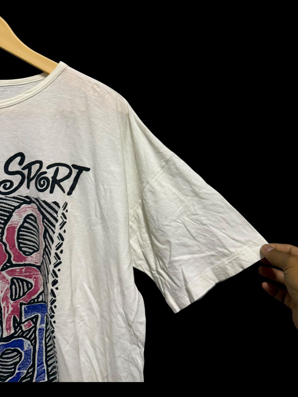 Designer × Vintage VINTAGE POP ART SPORT SHIRT Size US L / EU 52-54 / 3 - 4 Thumbnail