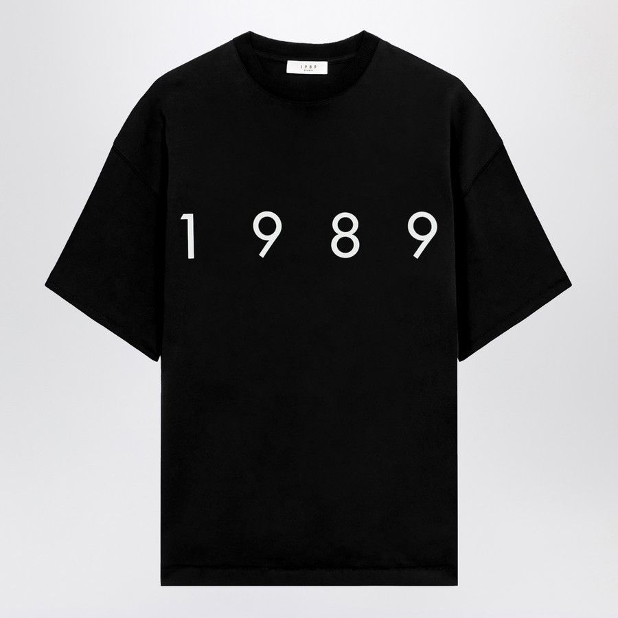 1989 STUDIO o1d2blof1124 Logo Short Sleeve T-Shirt in Black Size US S / EU 44-46 / 1 - 1 Thumbnail