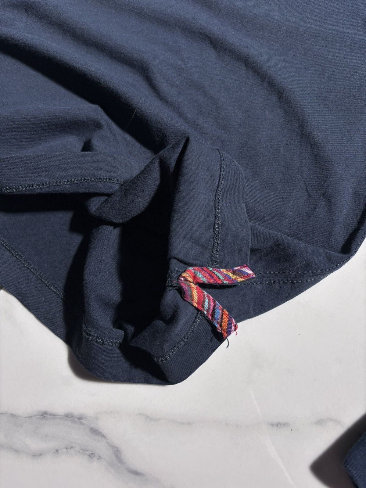 Rugby Ralph Lauren Blauer USA Boston Police Rugby Polo Long Sleeve Patch Work Size US L / EU 52-54 / 3 - 6 Thumbnail
