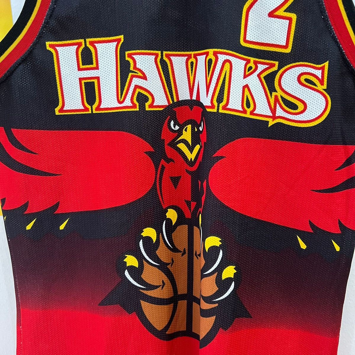 Champion × NBA × Vintage Vintage Atlanta Hawks Road 1995-96 Augmon Champion Jersey Size US S / EU 44-46 / 1 - 3 Thumbnail