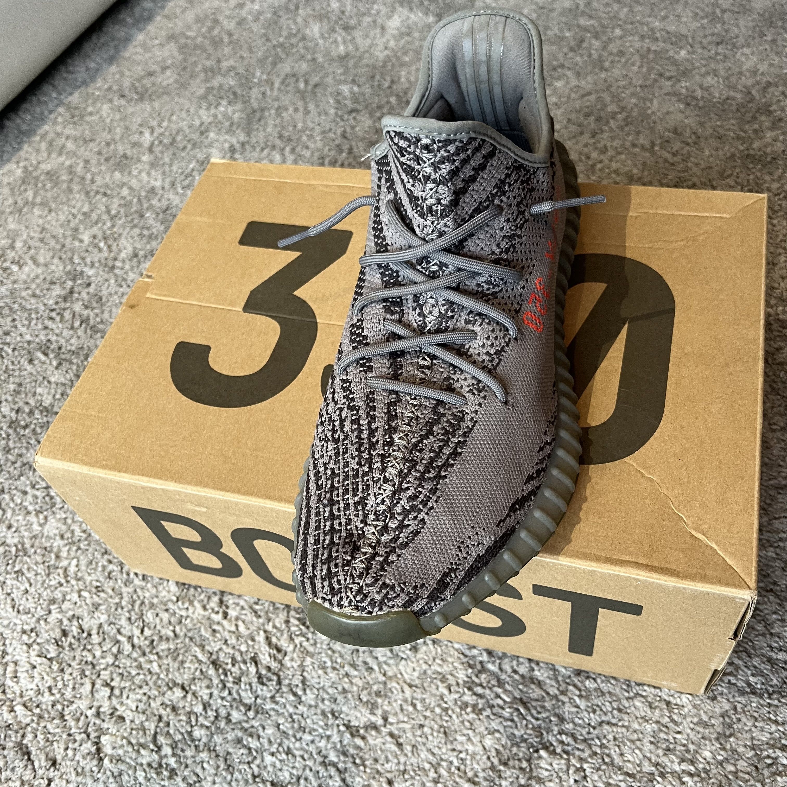 Adidas × Kanye West Yeezy Boost 350 V2 Beluga 2.0 Size US 14 / EU 47 - 21 Thumbnail