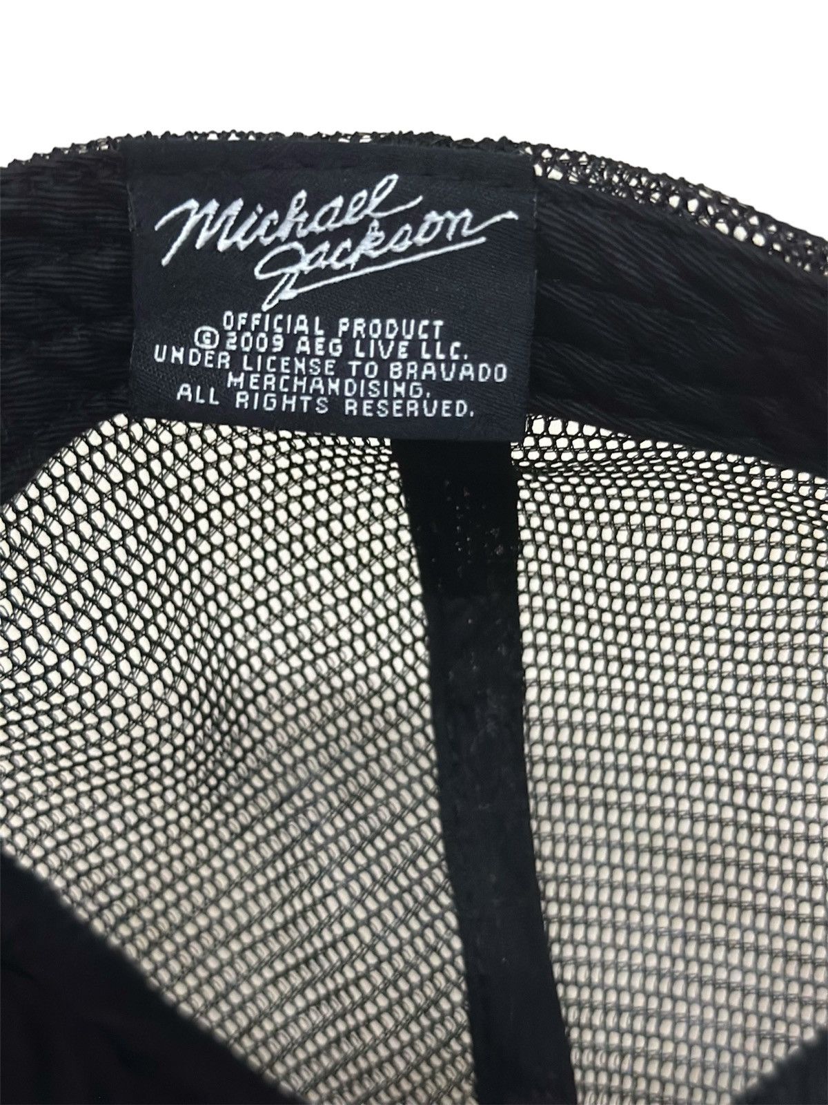 Michael Jackson Michael Jackson Trucker Hat ©️2009 Size ONE SIZE - 7 Thumbnail