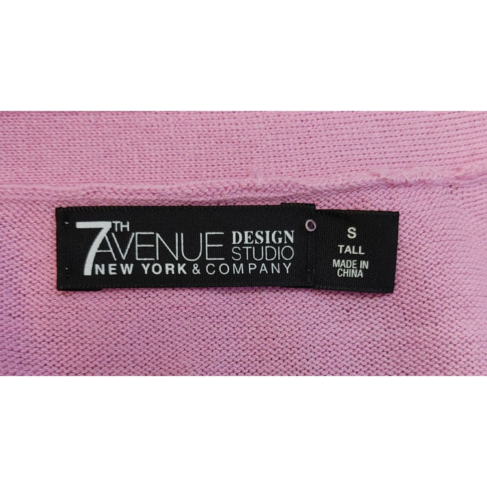 Other New York & Company 7th Avenue Design Studio Pink Button-up C Size S / US 4 / IT 40 - 3 Thumbnail