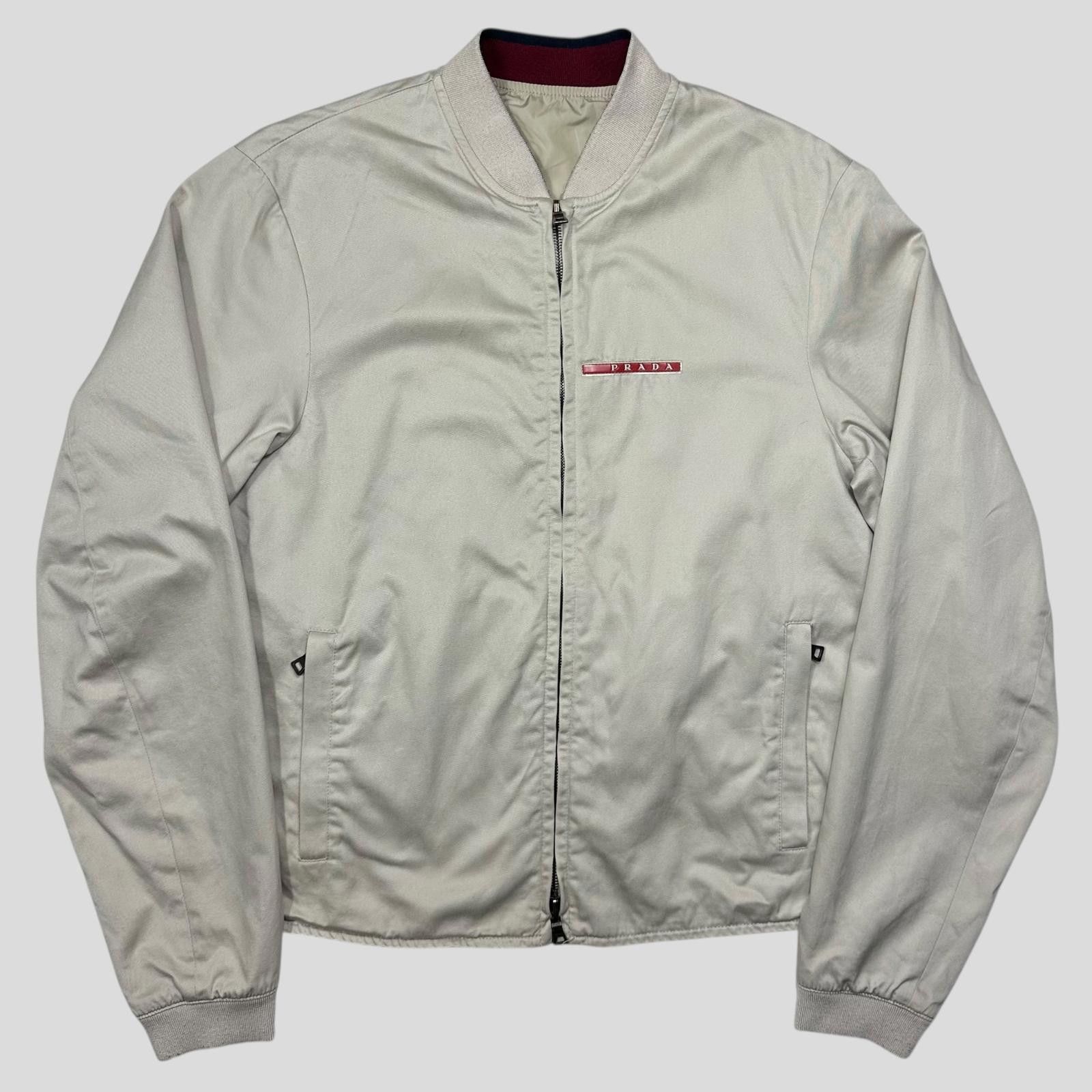 Prada Prada Luna Rossa Challenge 2003 Reversible Bomber Jacket - M Size US M / EU 48-50 / 2 - 1 Thumbnail