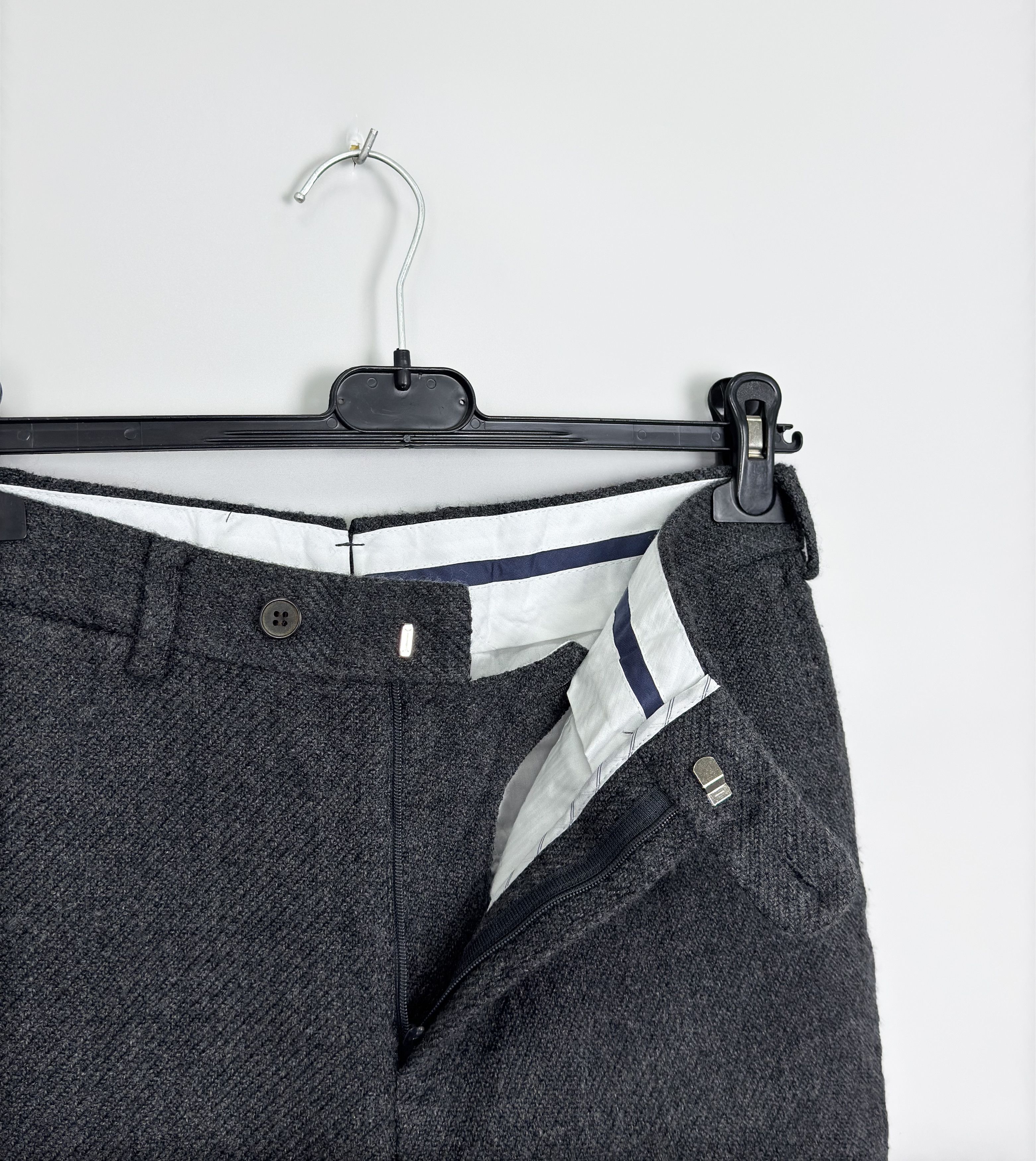 Suitsupply Suitsupply Brescia Classic Wool Trousers Gray Size US UK 36S Size 36S - 3 Thumbnail