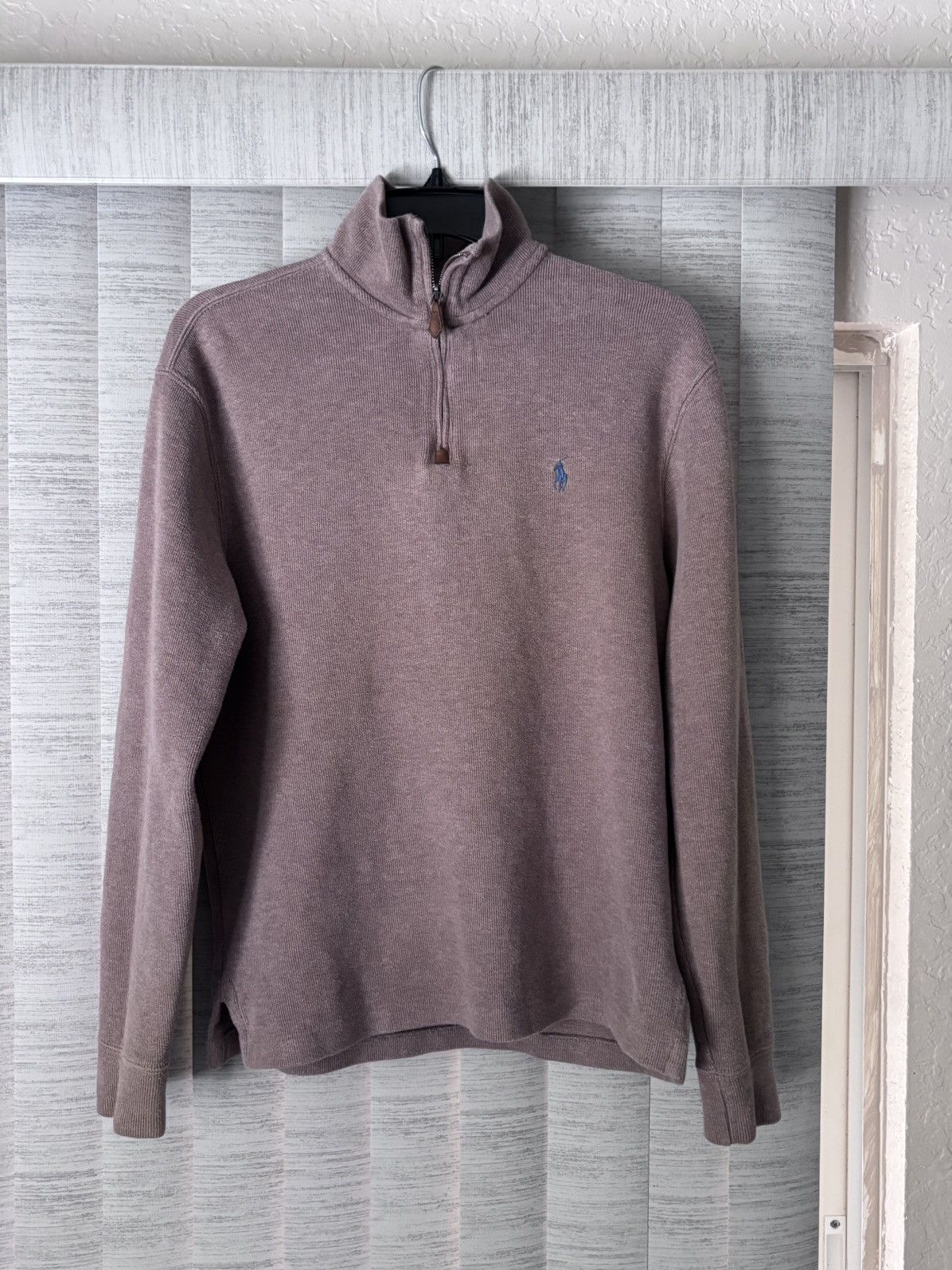 Polo Ralph Lauren Polo Ralph Lauren Vintage 1/4 Zip Knit Pullover Sweater Size US S / EU 44-46 / 1 - 1 Thumbnail