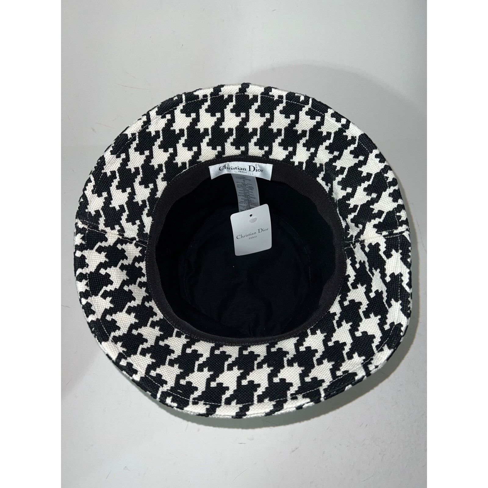 Dior Christian Dior Jacquard Cotton Logo Sun Bucket Hat 57 Size ONE SIZE - 7 Thumbnail