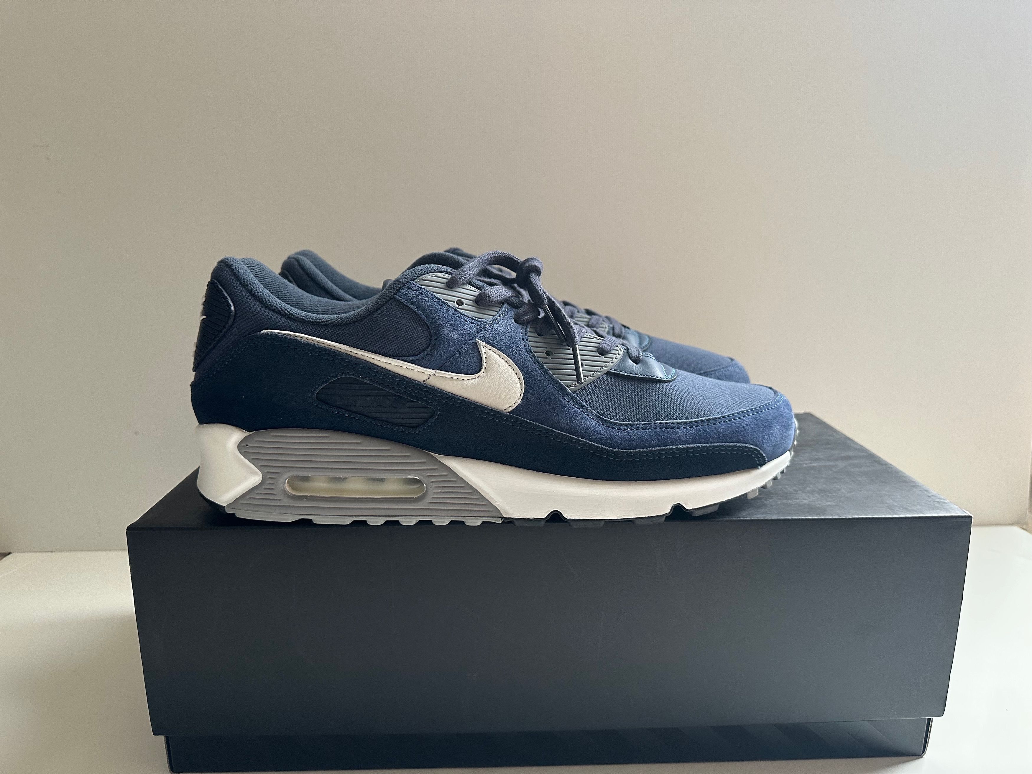 Nike Air Max 90 Premium (DA1641-400) - Obsidian - Size 14 Size US 14 / EU 47 - 1 Thumbnail