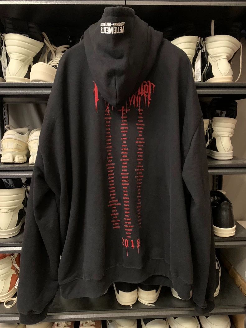 Vetements Vetements 18ss Blood Droplets thick hoodie Size US XS / EU 42 / 0 - 3 Thumbnail