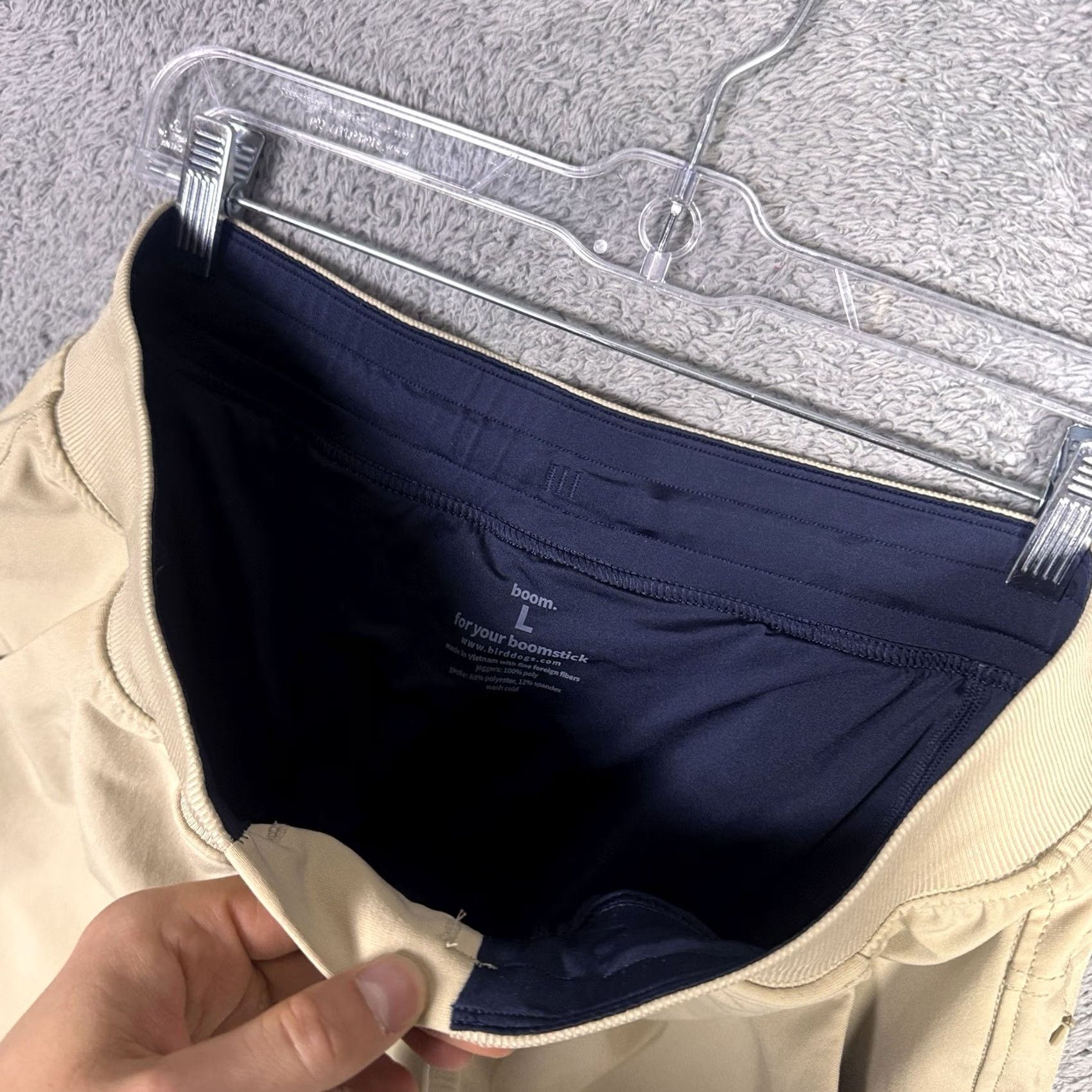 Vintage Bird Dogs Joggers Mens L BoomStick Golf Sweatpants Lined Pants Training Gym Pants Regular Beig e Size US 33 - 4 Thumbnail