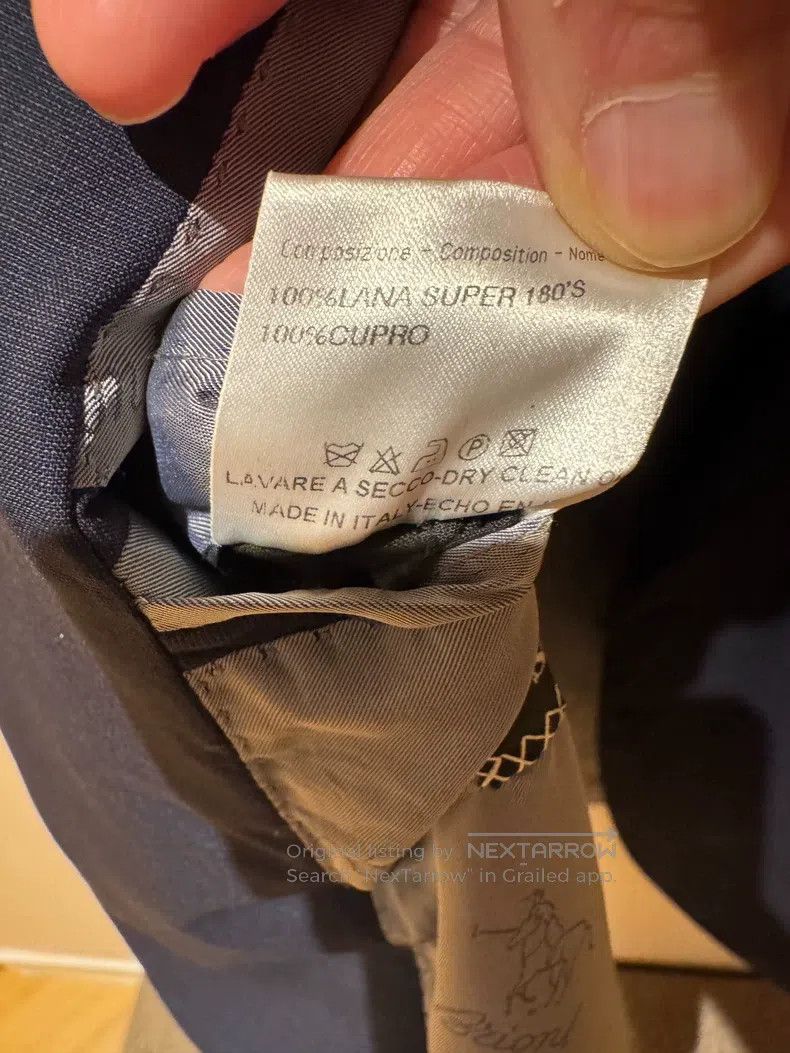 Brioni Brioni Handmade wool single suit Size US L / EU 52-54 / 3 - 7 Thumbnail