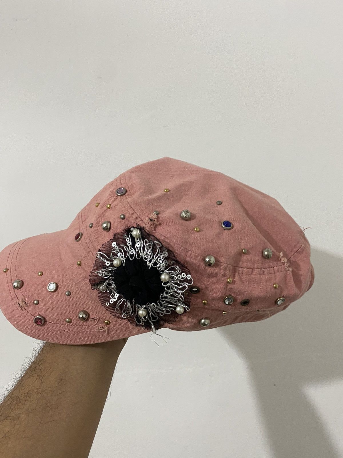 If Six Was Nine × Japanese Brand × Le Grande Bleu (L.G.B.) Japanese cadet studed and flower patch Size ONE SIZE - 3 Thumbnail