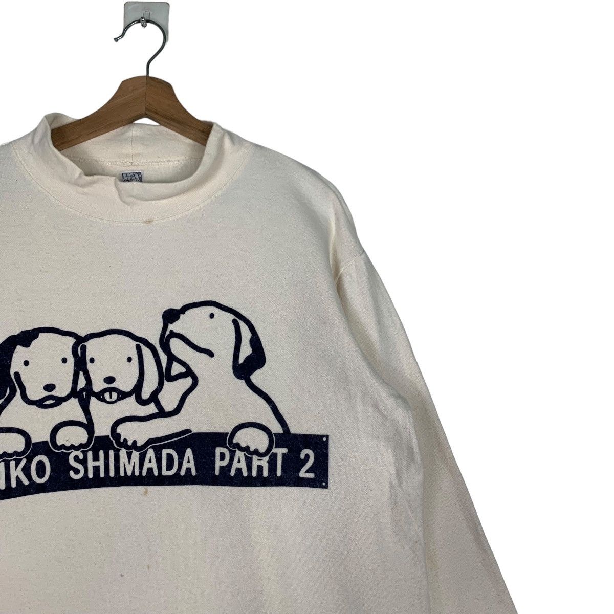 Junko Shimada JUNKO SHIMADA PART 2 Puppies Big Logo Sweater #0443-C20 Size US M / EU 48-50 / 2 - 5 Thumbnail