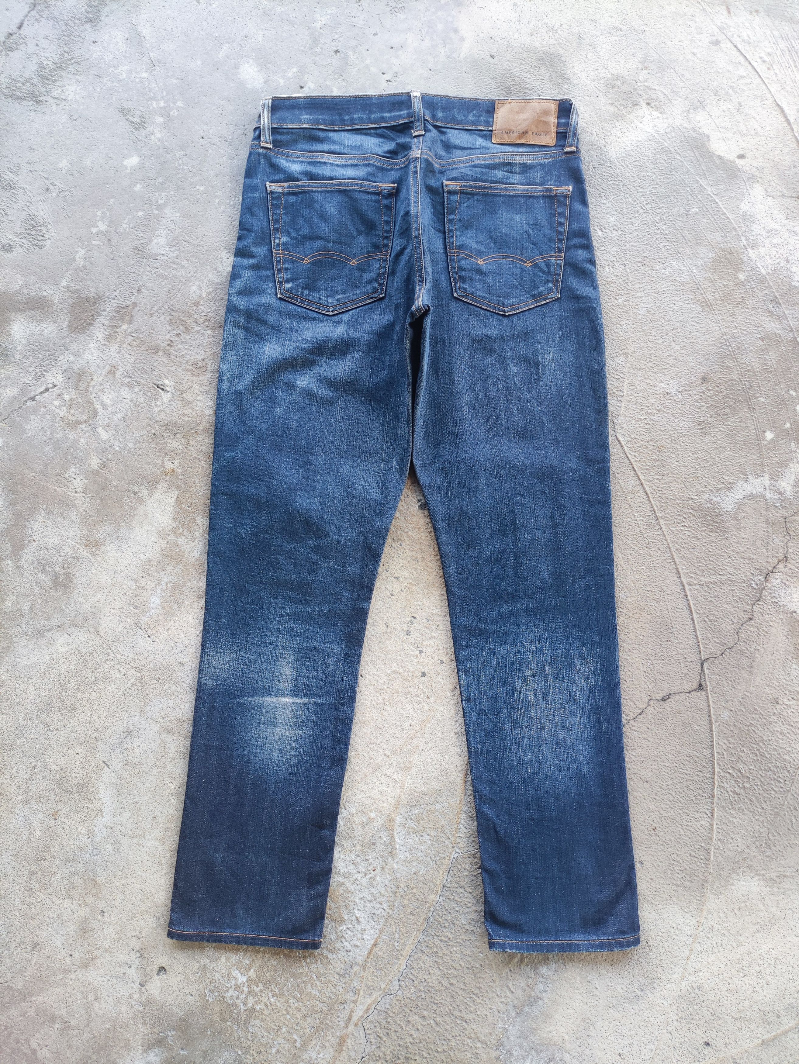 American Eagle Outfitters Vintage American Eagle Distress Denim Faded Pants Size US 33 - 8 Thumbnail