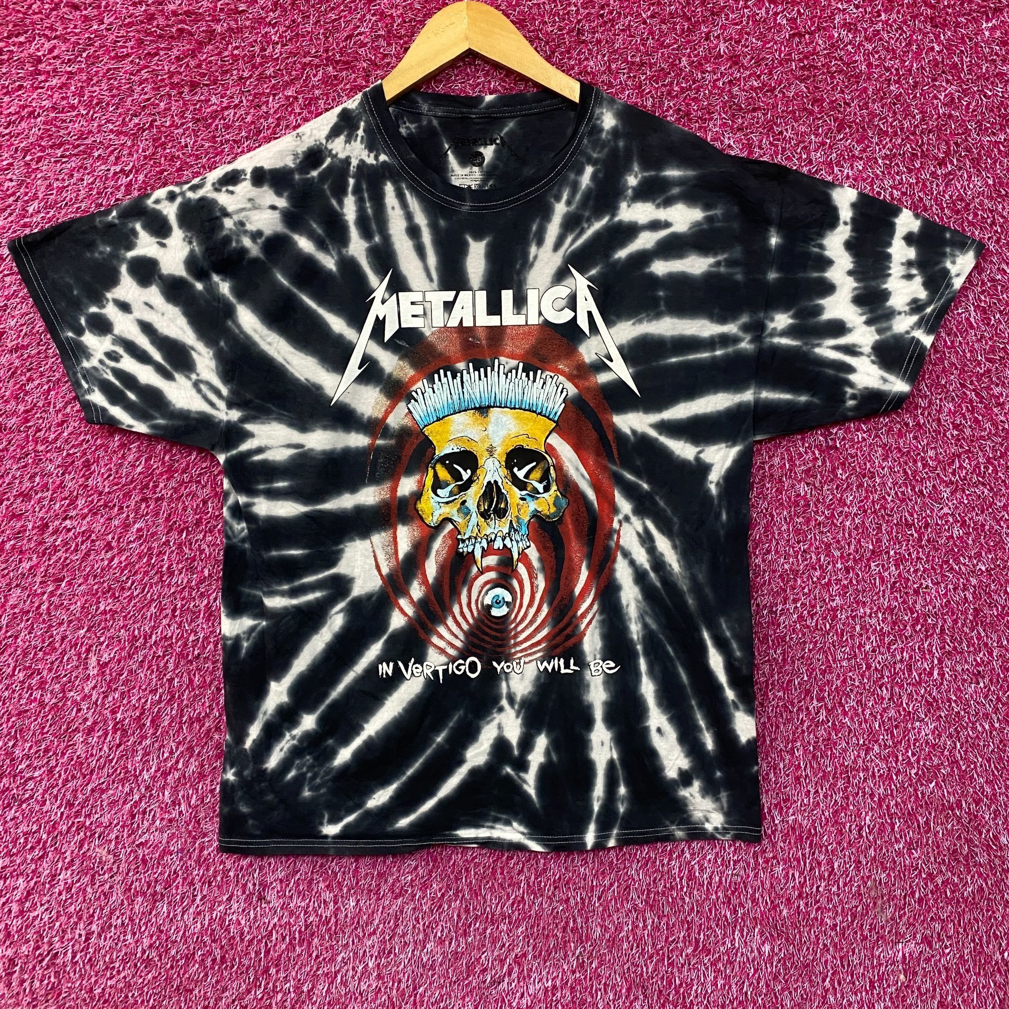 Metallica Metallica Vertigo You Will Be Rock Spiral Tie Dye T-Shirt La Size US L / EU 52-54 / 3 - 1 Thumbnail