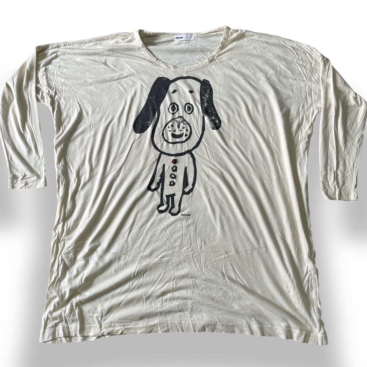 Issey Miyake × Vintage × size? Vintage Oversized Ne-Net Issey Miyake Designer TShirt Size 4XL / US 24-26 - 18 Thumbnail