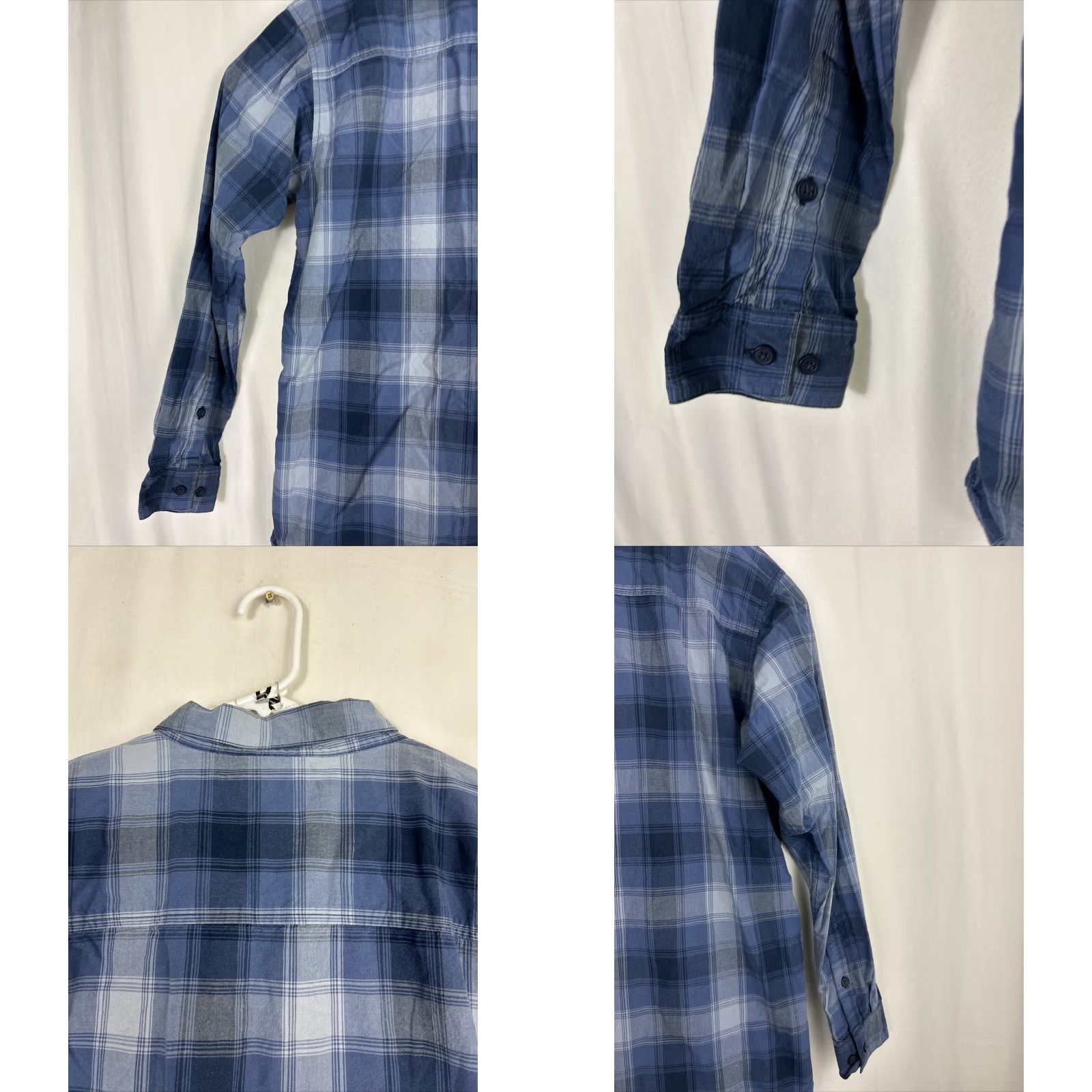 Vintage Columbia Mens XL Blue Plaid Button Up Shirt Long Sleeve Casual Cotton Size US XL / EU 56 / 4 - 9 Thumbnail