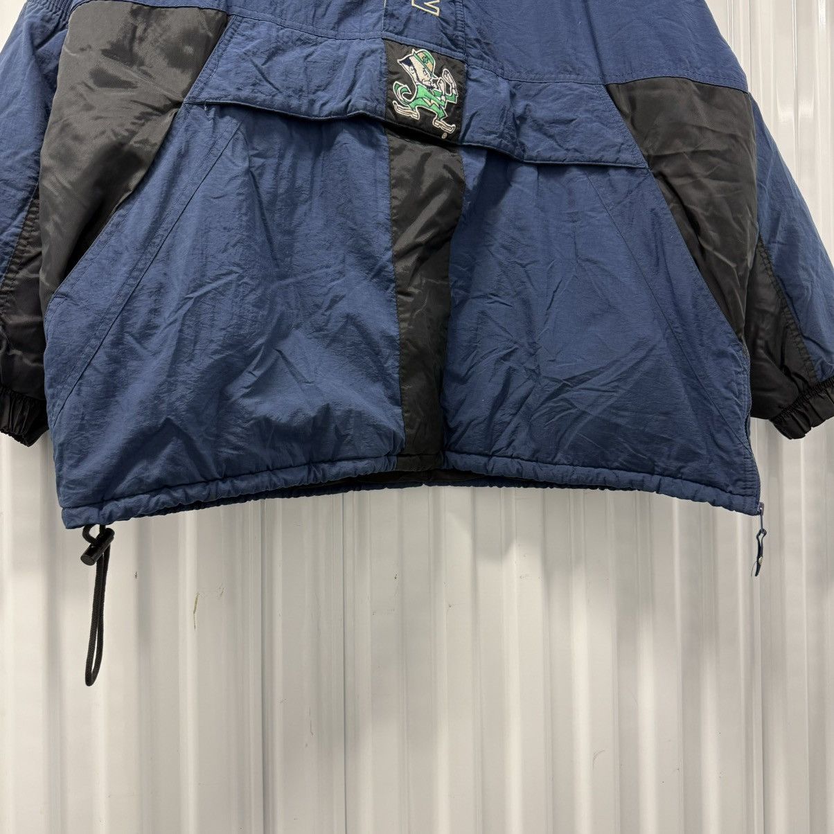 NCAA × Starter × Vintage RARE Vintage 90s Notre Dame Starter Jacket Size US XXL / EU 58 / 5 - 3 Thumbnail